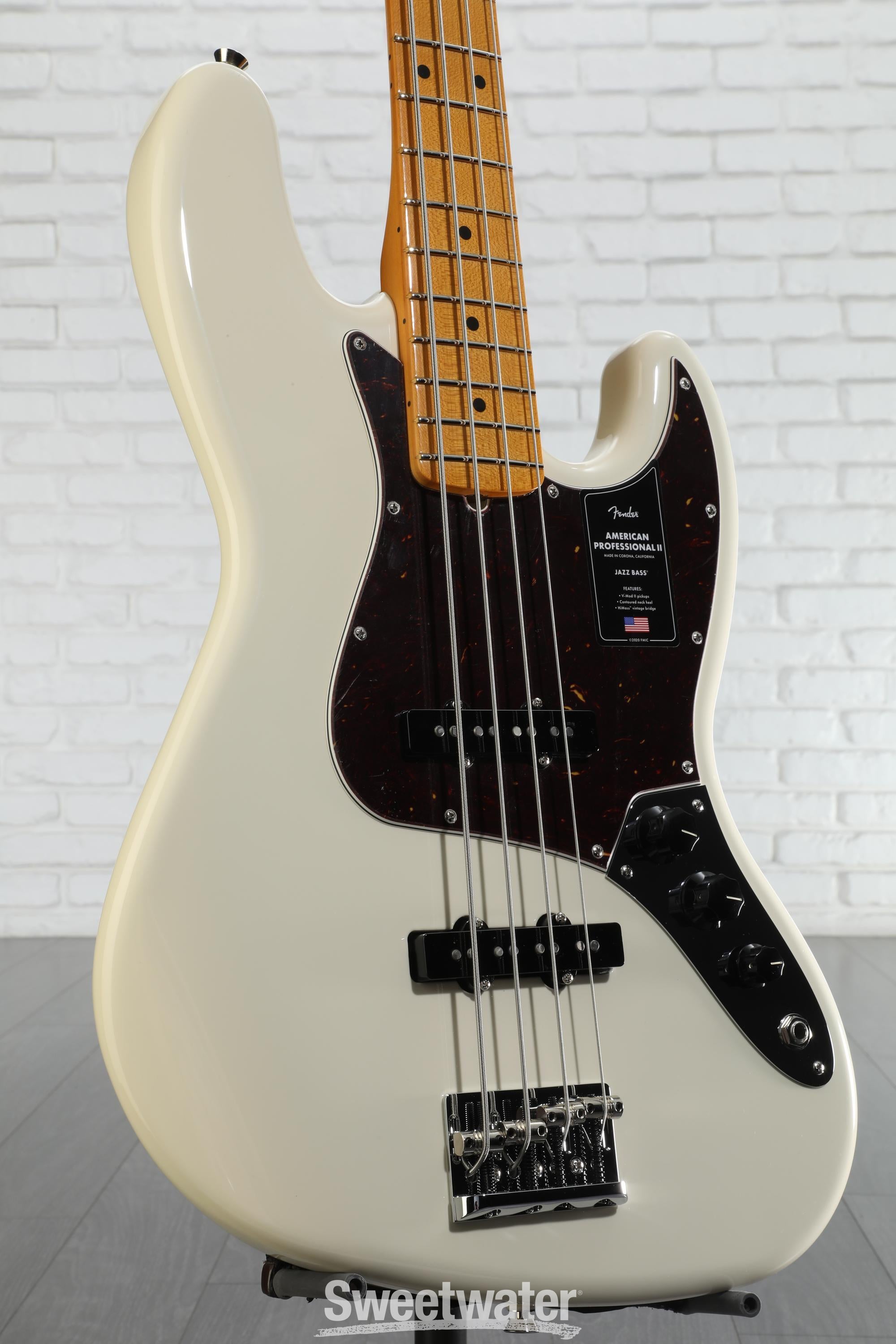 Fender American Professional II Jazz Bass - Olympic White