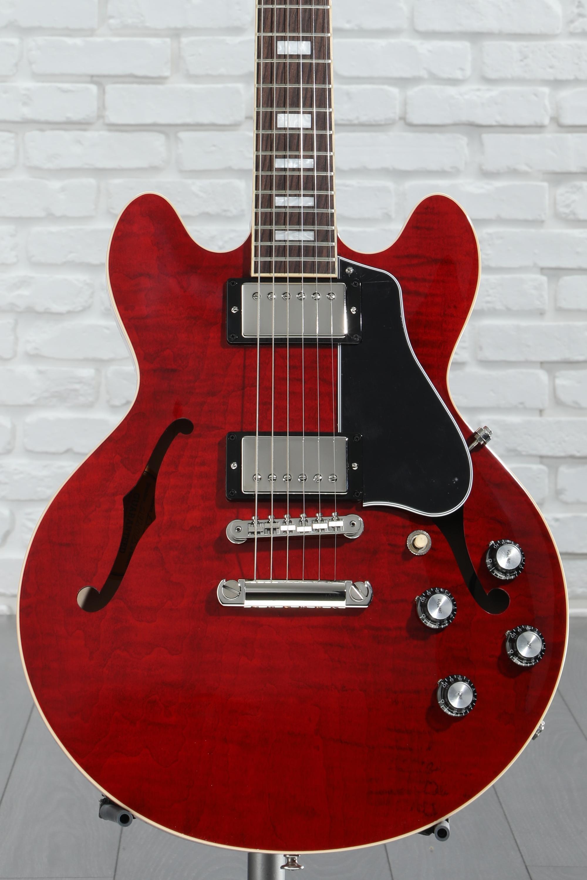 ギター Gibson USA ES-339 Figured Sixties Cherry Gibson ES-339 Figured Sixties Cherry (084) - Willcutt Guitars