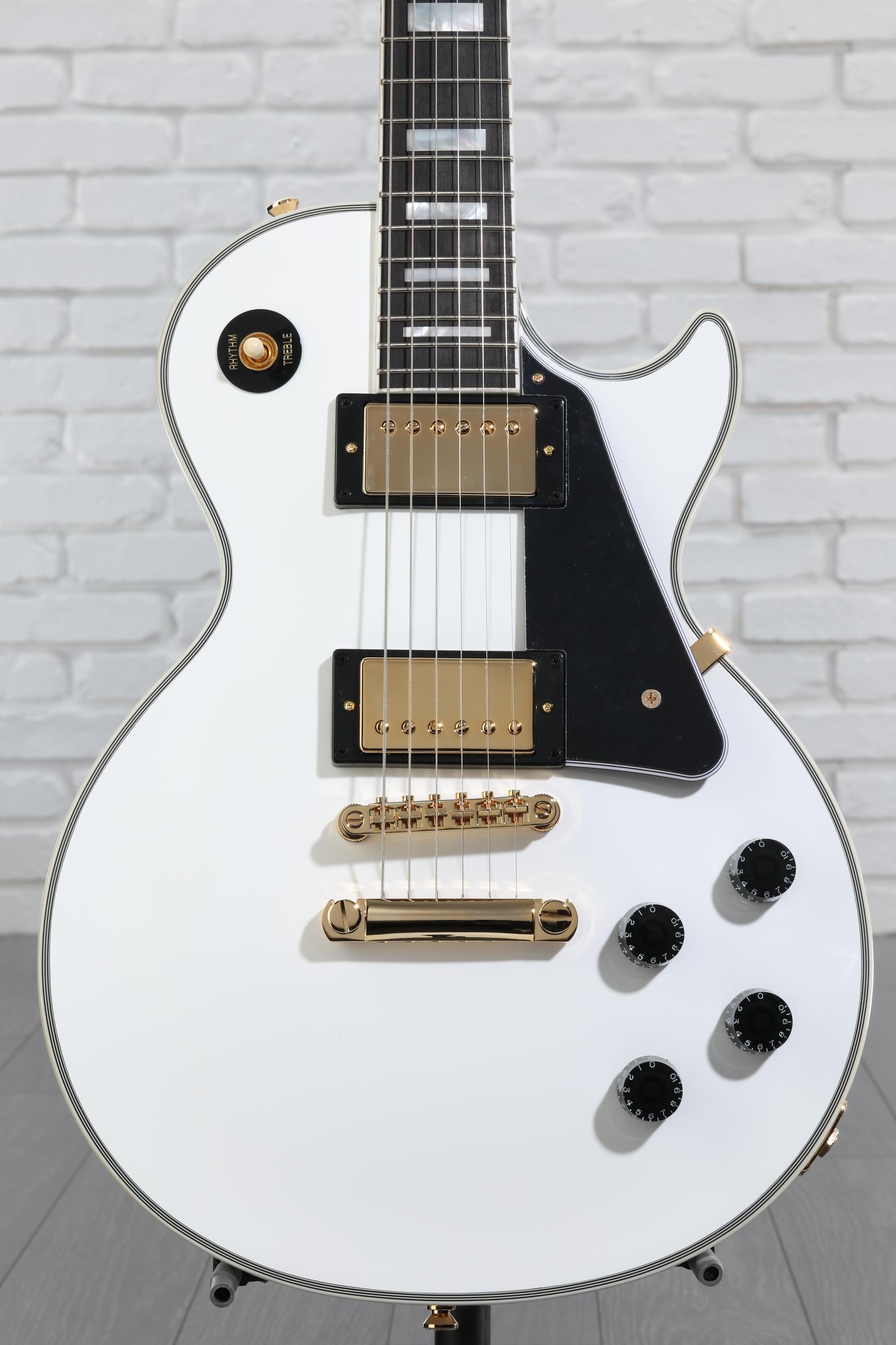 Epiphone Les Paul Custom Electric Guitar - Alpine White
