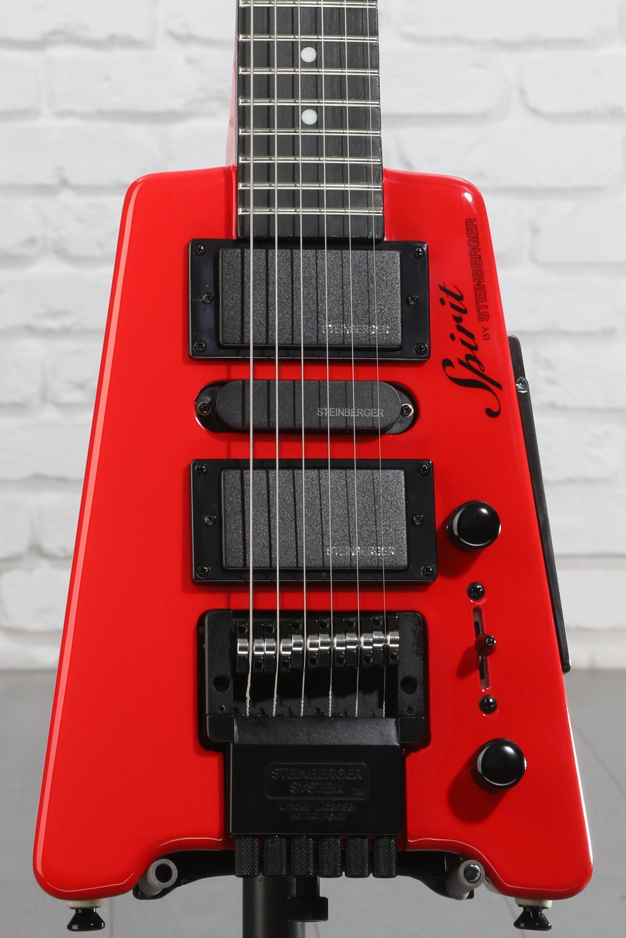 Steinberger Spirit GT-PRO Deluxe Electric Guitar - Hot Rod Red