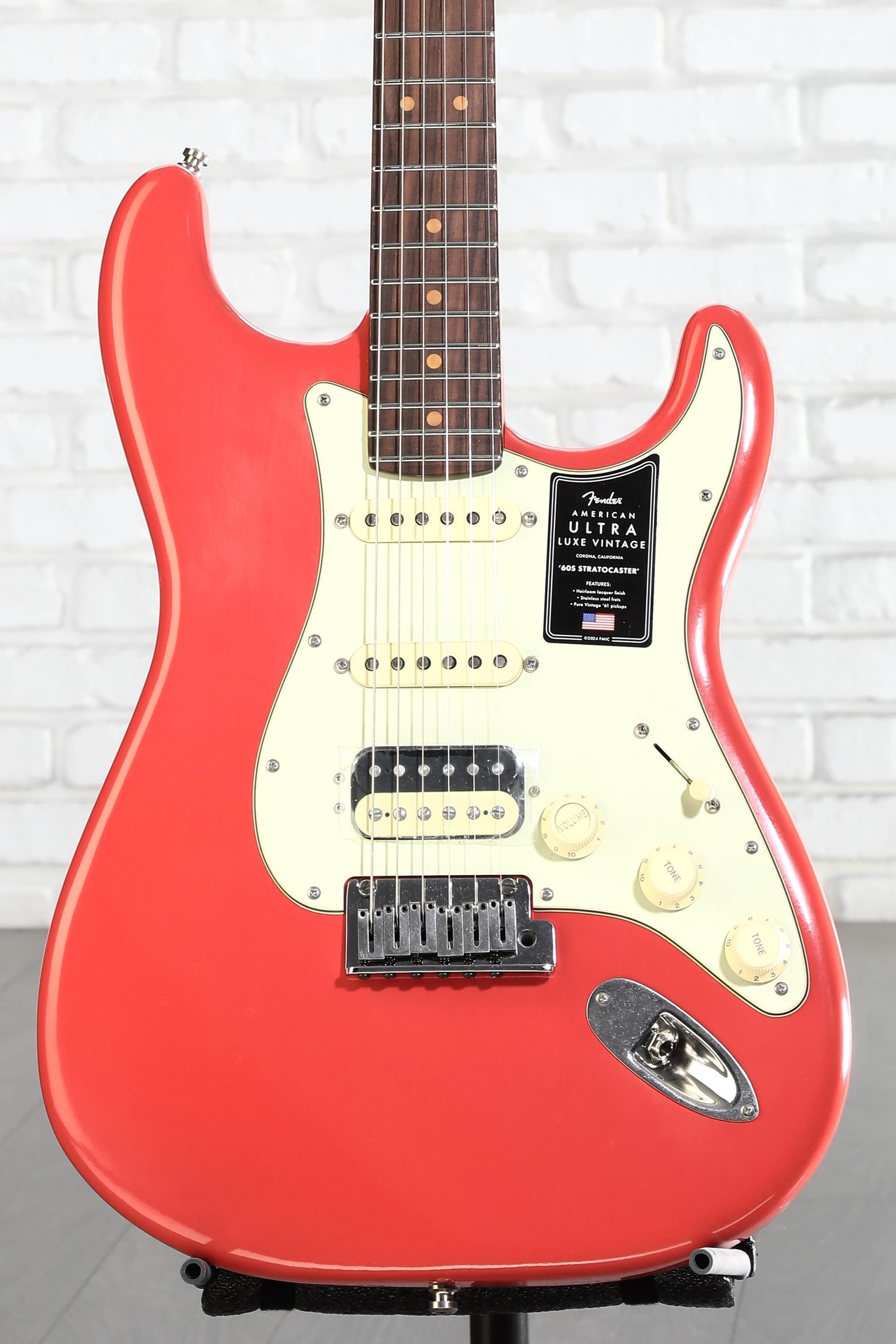 Fender American Ultra Luxe Vintage '60s Stratocaster HSS Electric