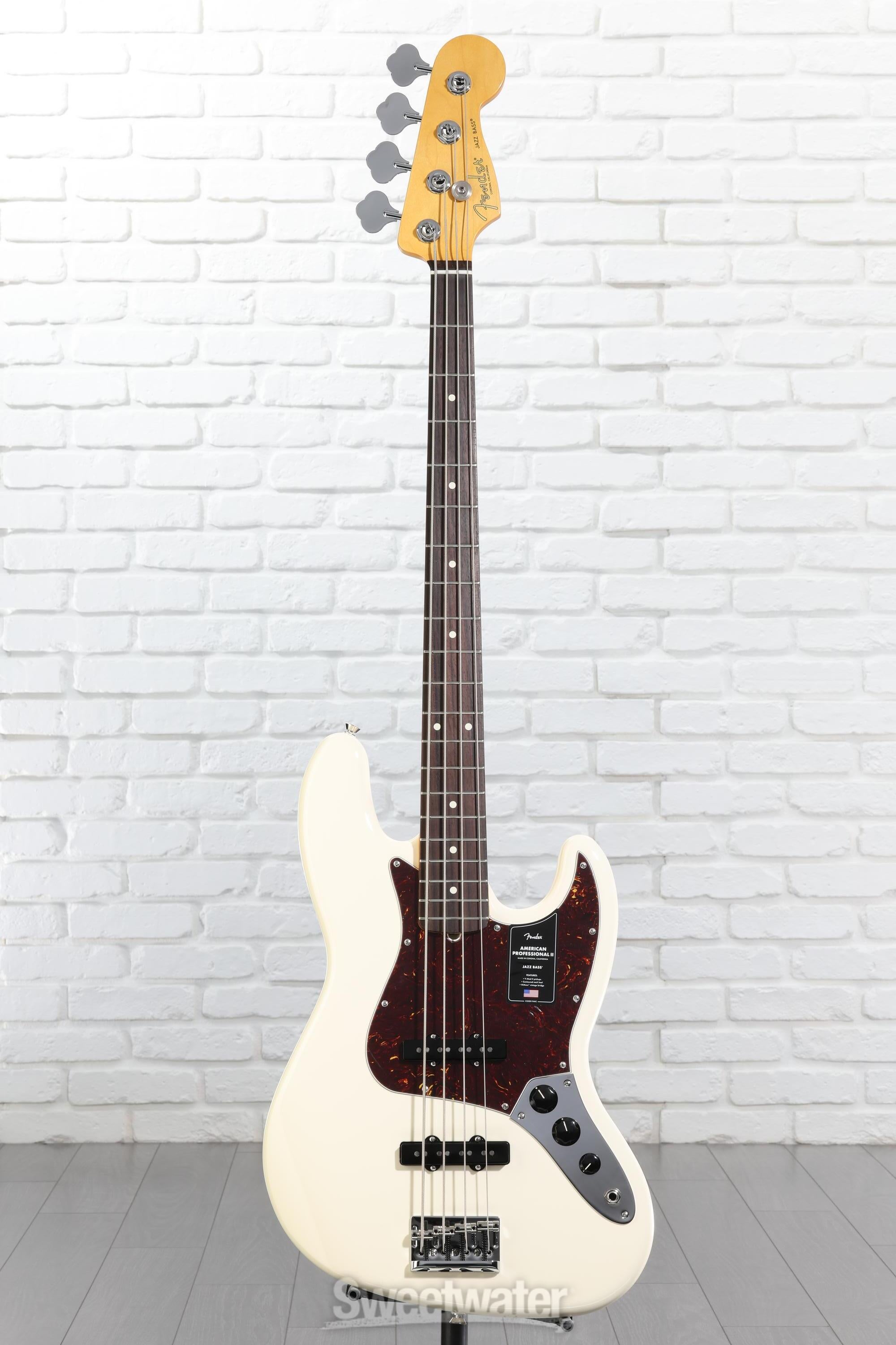 Fender American Professional II Jazz Bass - Olympic White