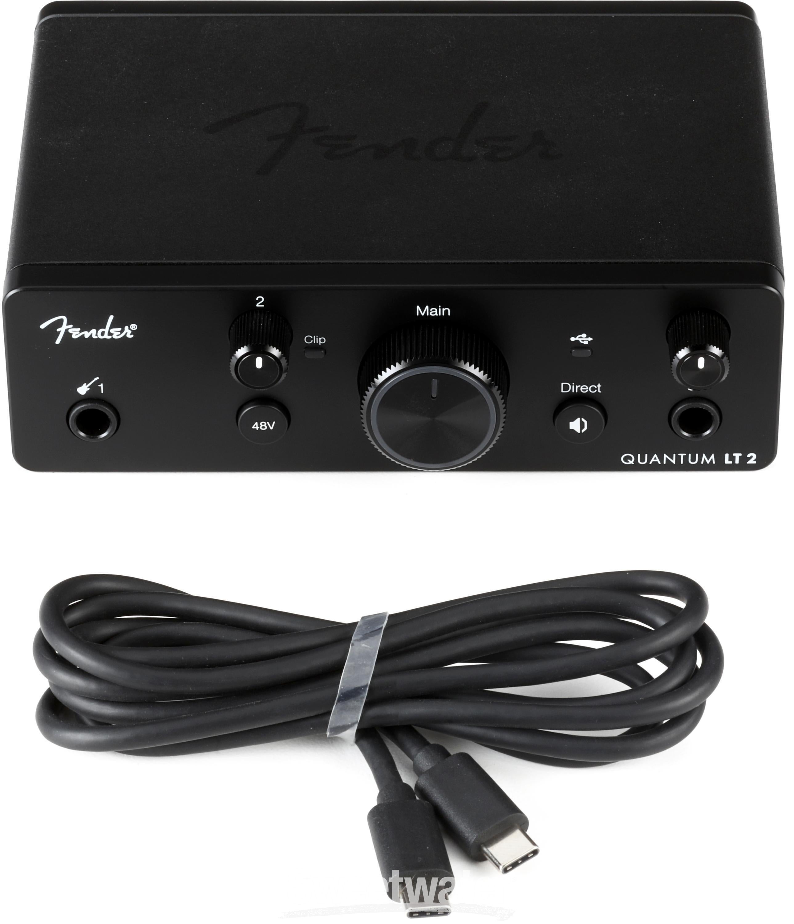 Fender Studio Quantum LT 2 USB-C Audio Interface | Sweetwater