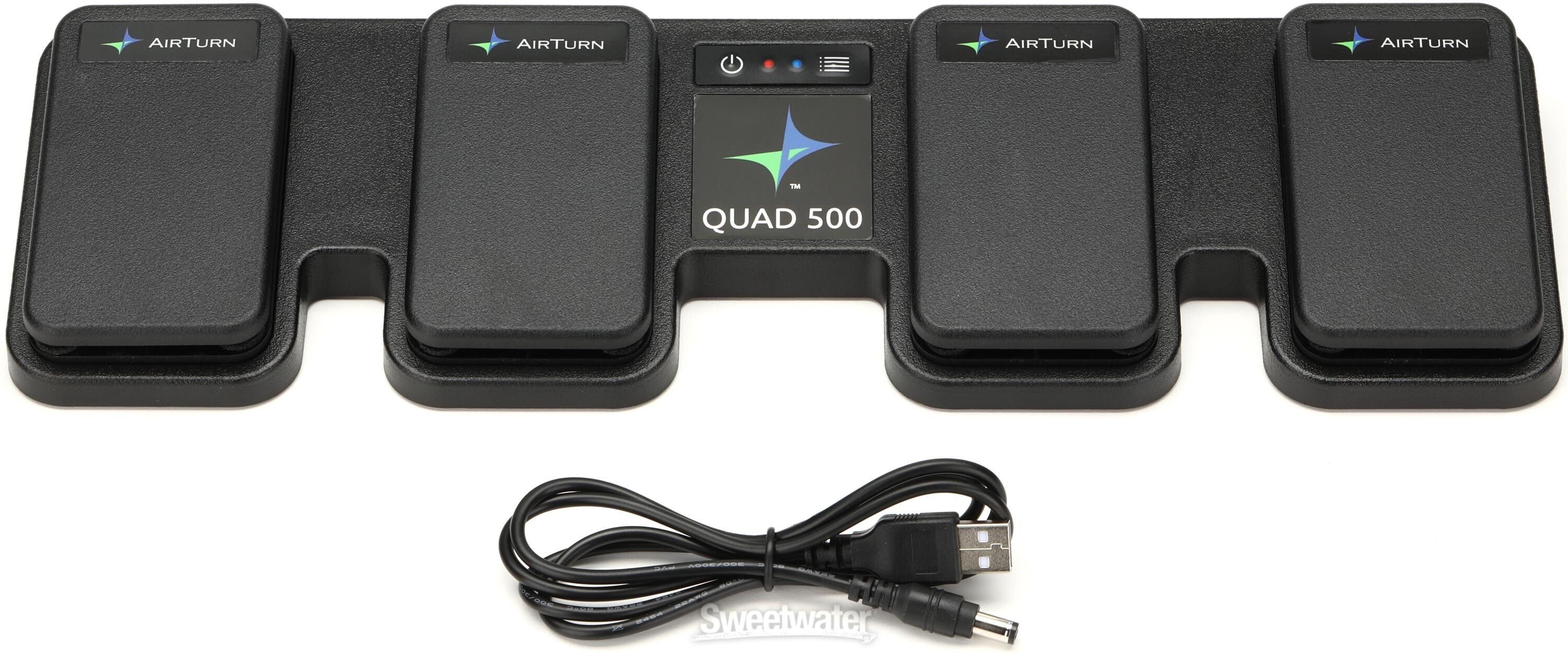 AirTurn QUAD 500 Bluetooth Pedal Controller | Sweetwater
