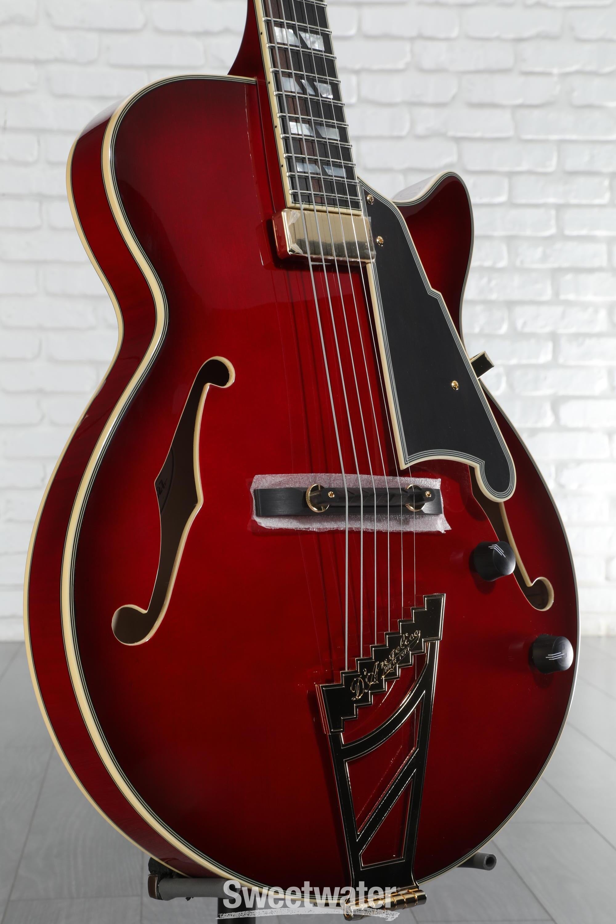 D'Angelico Excel SS Soho Hollowbody Electric Guitar - Dark