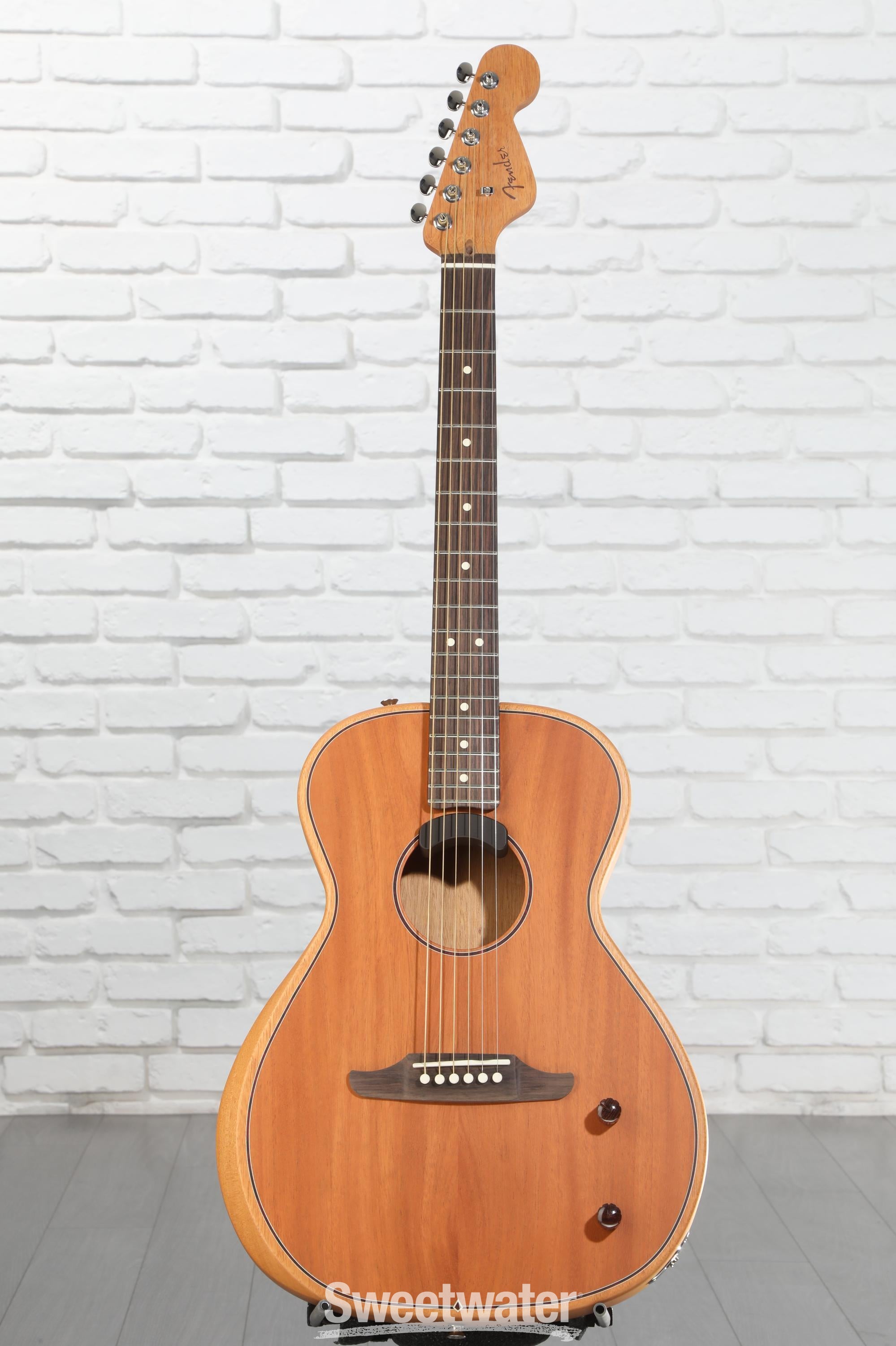 Fender Highway Series Parlor Acoustic-electric Guitar - Mahogany