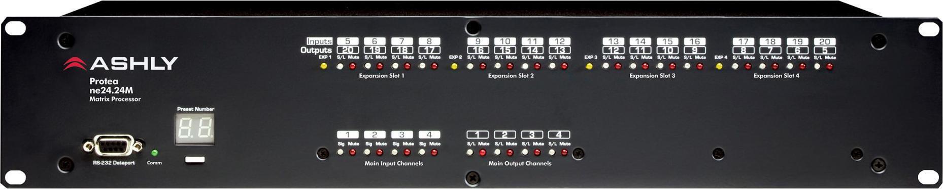 Photo of Ashly Protea ne24.24M 4x4 DSP Matrix Processor