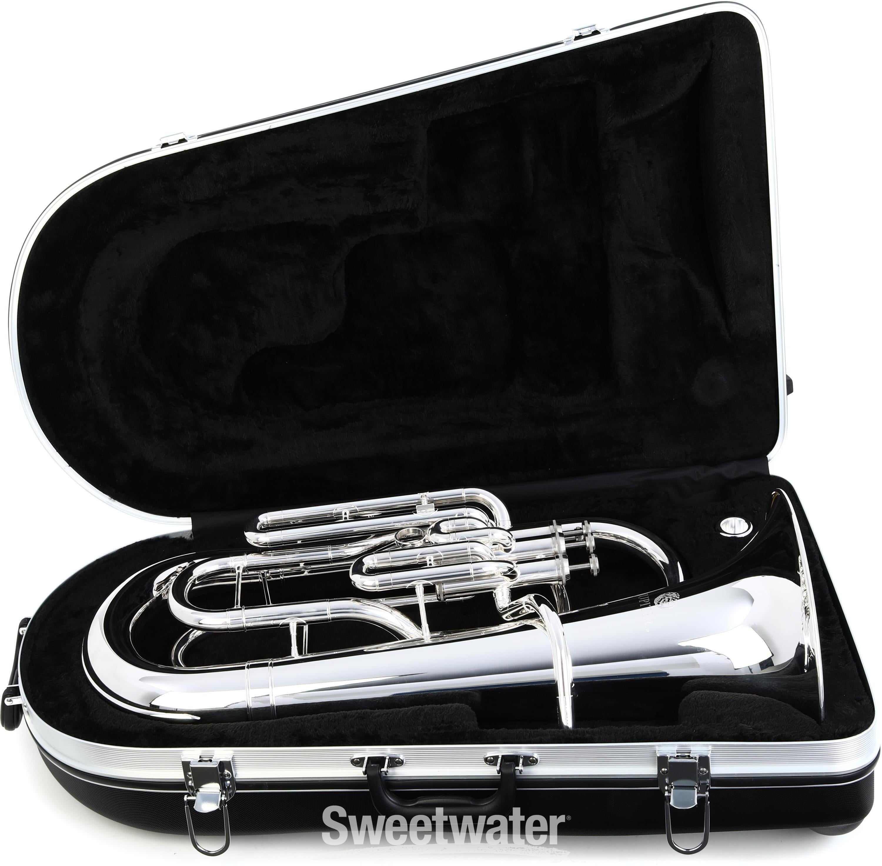 Jupiter JEP1005S Intermediate 4-valve Euphonium - Silver
