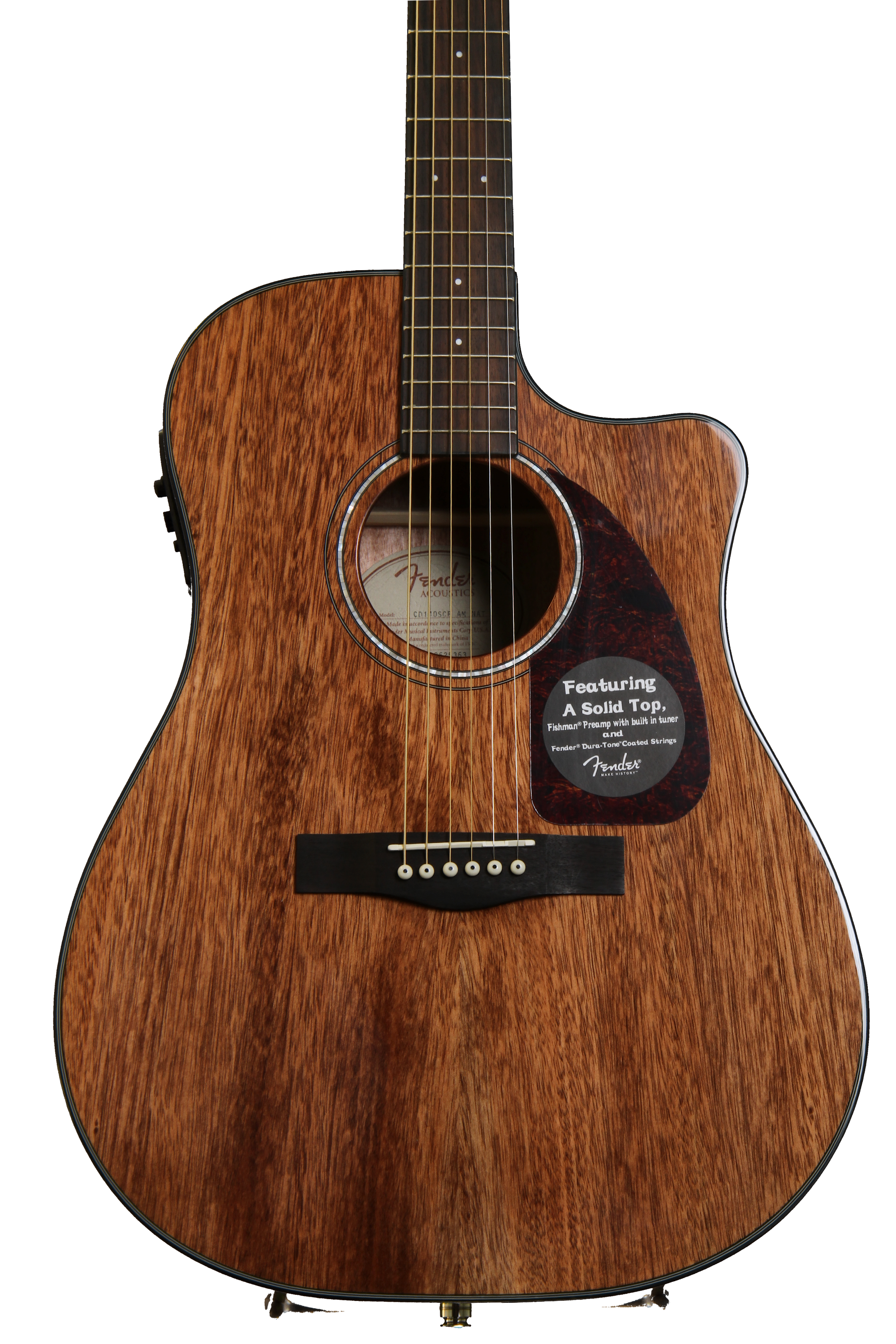 ギター Fender CD-140SCE mahogany Fender CD-140SCE All-Mahogany Dreadnought Acoustic-Electric Guitar