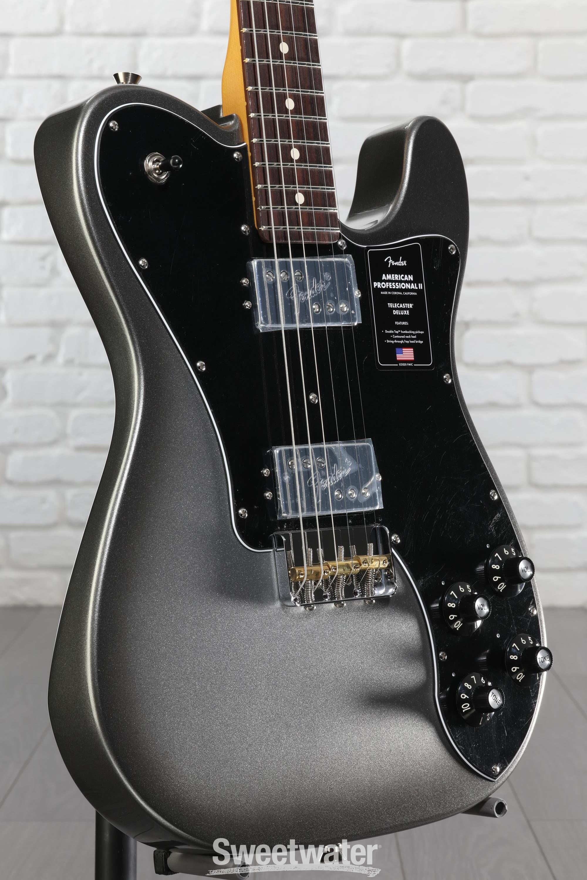 Fender American Professional II Telecaster Deluxe - Mercury with