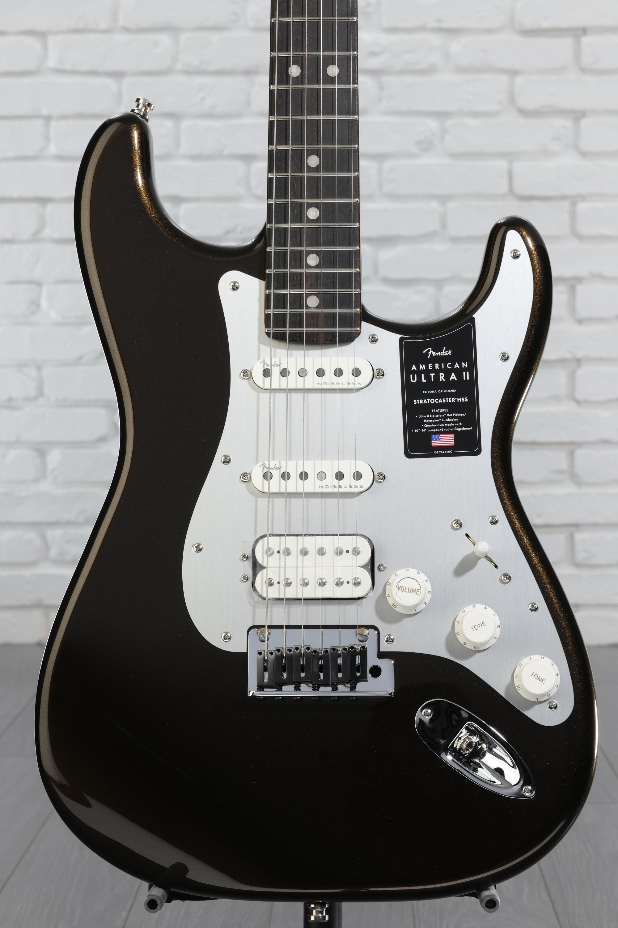 Fender American Ultra II Stratocaster HSS Electric Guitar - Texas