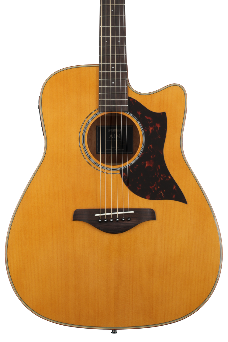 Yamaha A1M Acoustic-electric Guitar - Vintage Natural | Sweetwater