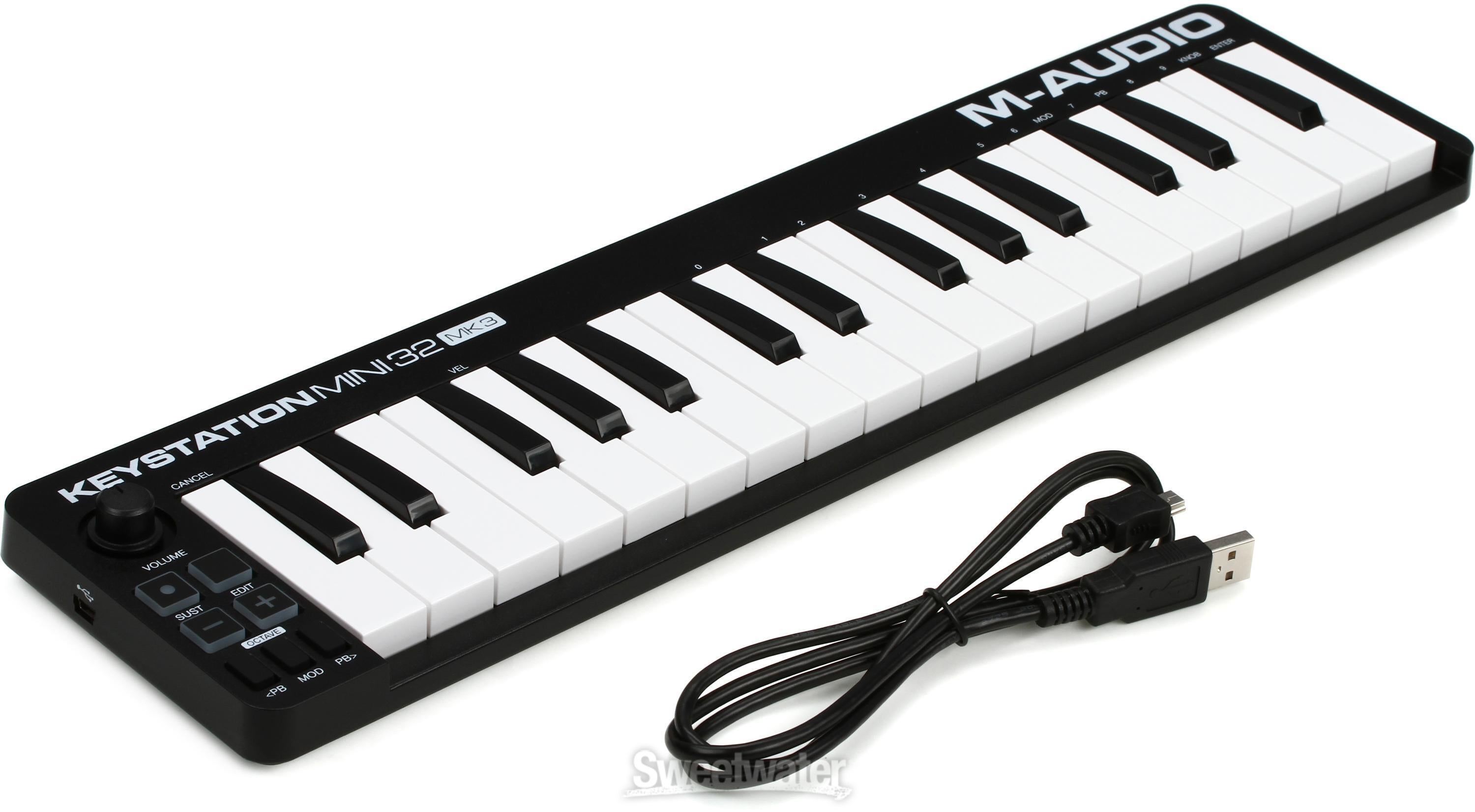M-Audio Keystation Mini 32 MK3 32-key Keyboard Controller | Sweetwater