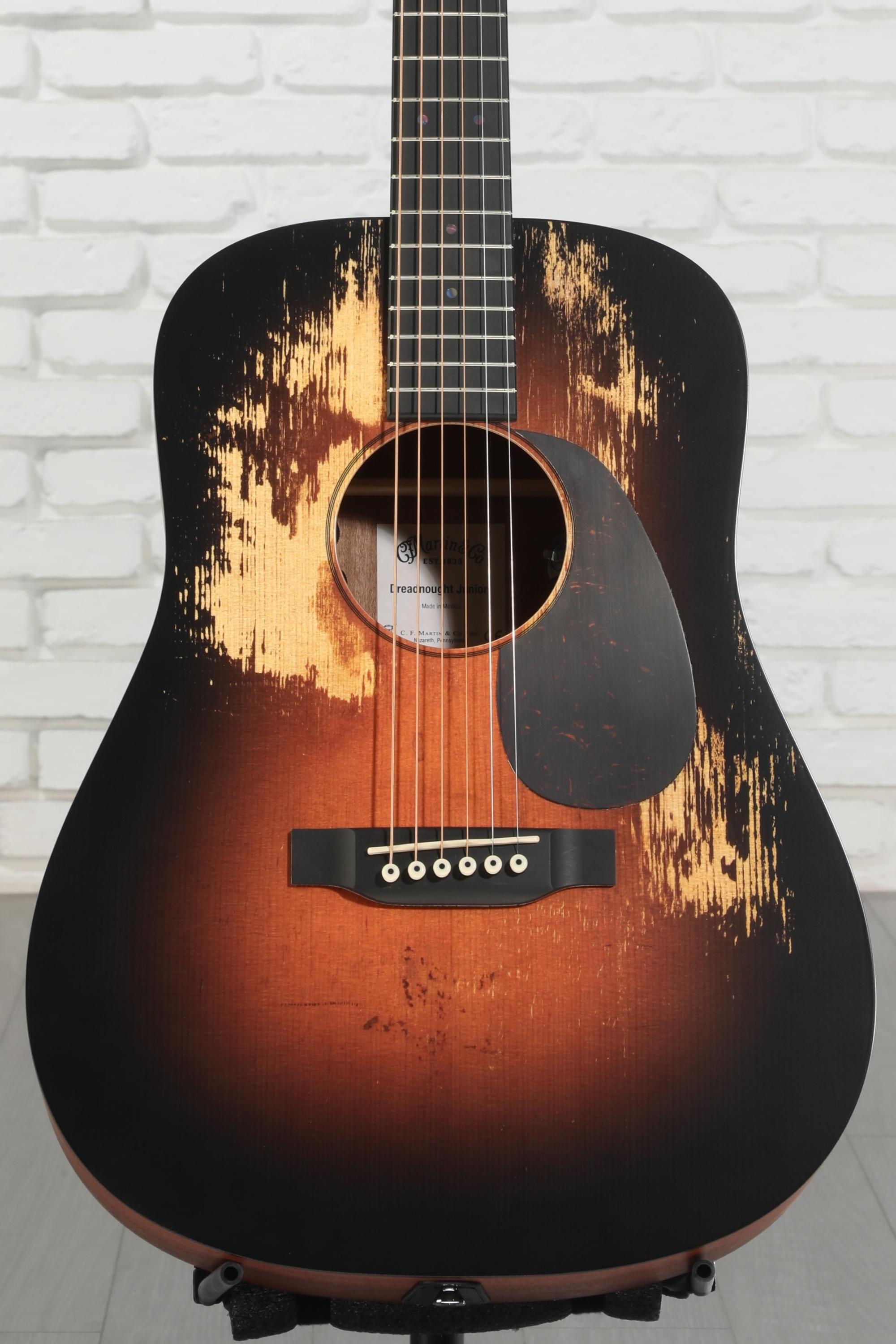 Martin D Jr-E StreetLegend Burst Acoustic-electric Guitar - Custom