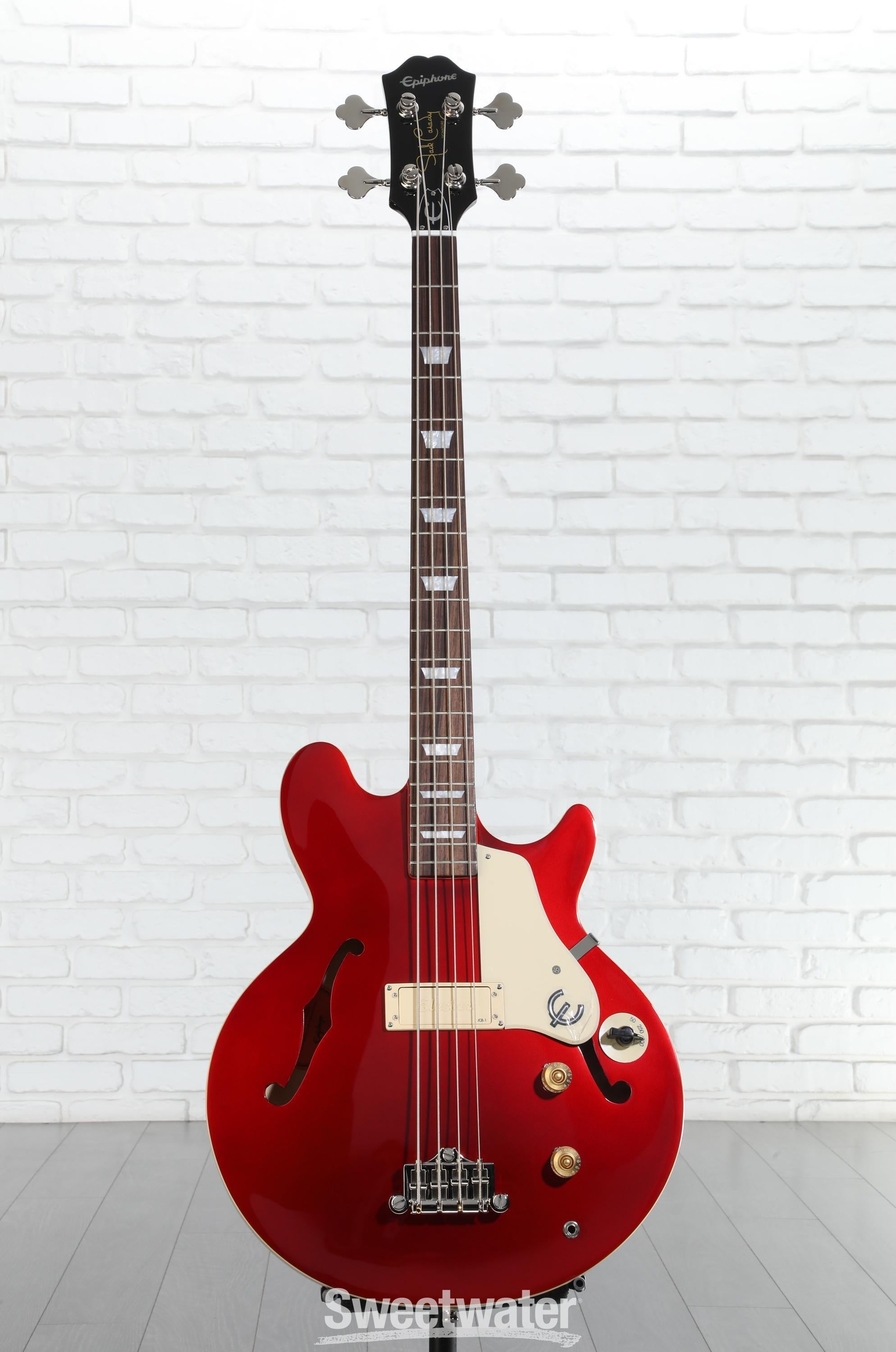 Epiphone Jack Casady Signature Bass - Sparkling Burgundy | Sweetwater