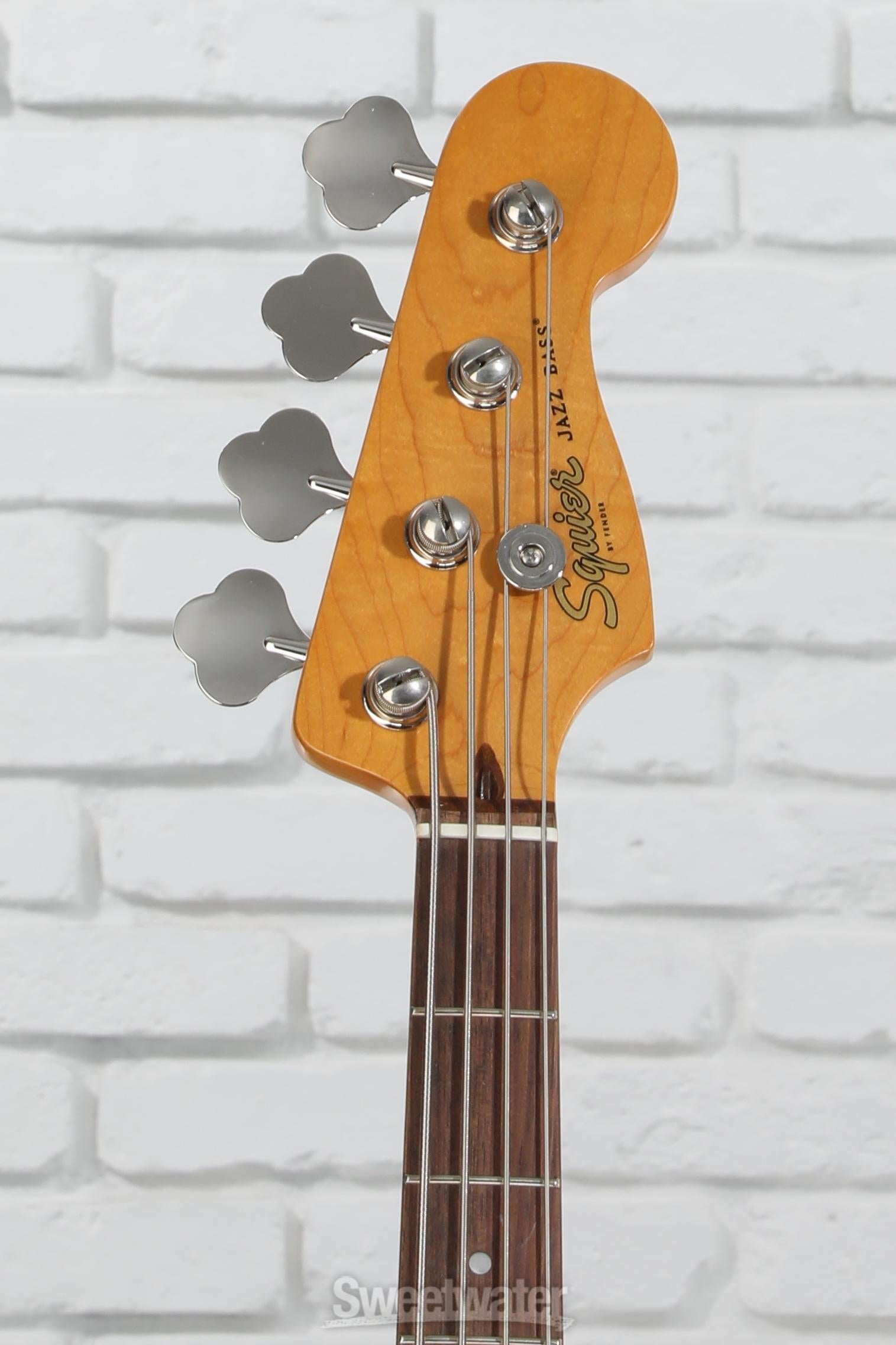 Squier Classic Vibe '60s Jazz Bass - Daphne Blue | Sweetwater