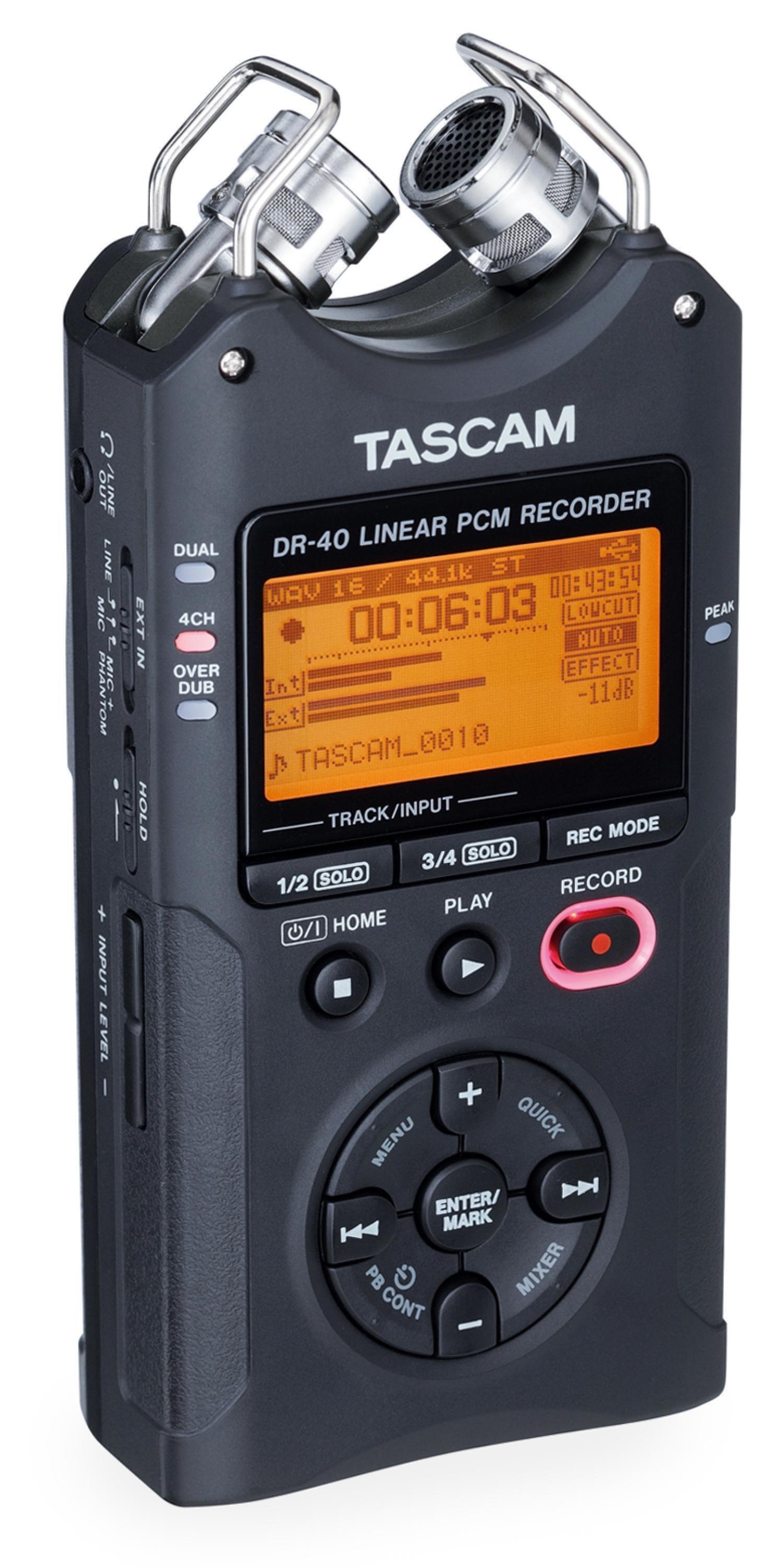 TASCAM DR-40 Reviews | Sweetwater