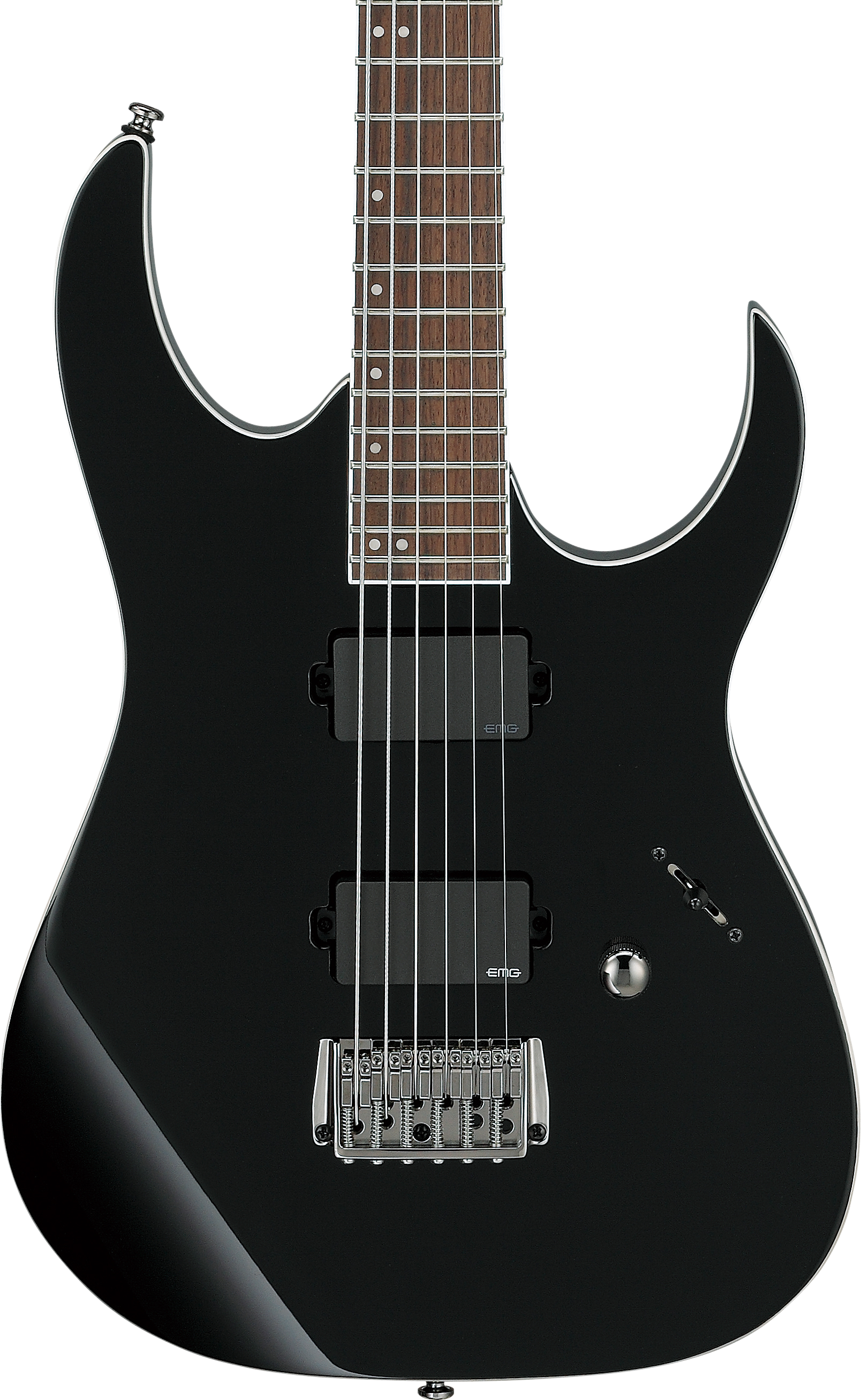 Ibanez Iron Label RGIB21 Electric Guitar - Black | Sweetwater