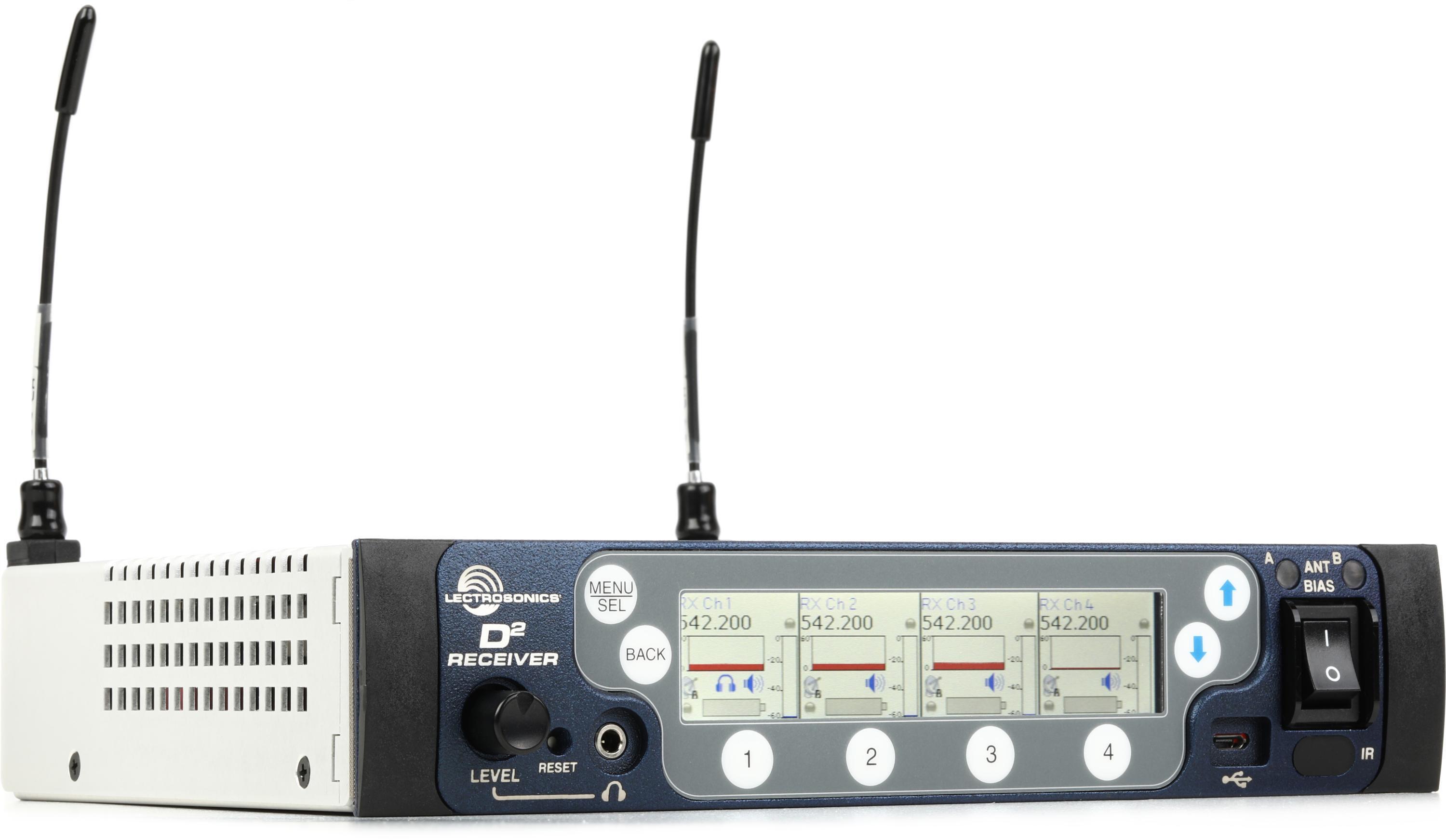 Photo of Lectrosonics DSQD 4-channel Wireless Receiver