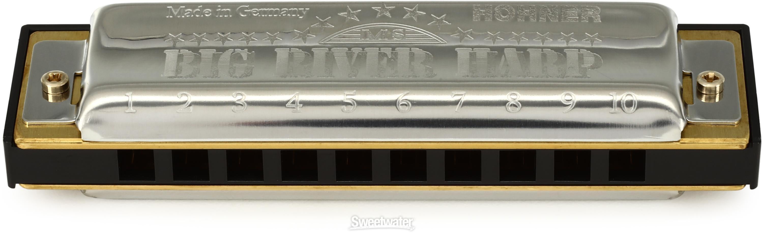 Hohner Big River Harp Harmonica - Key of B