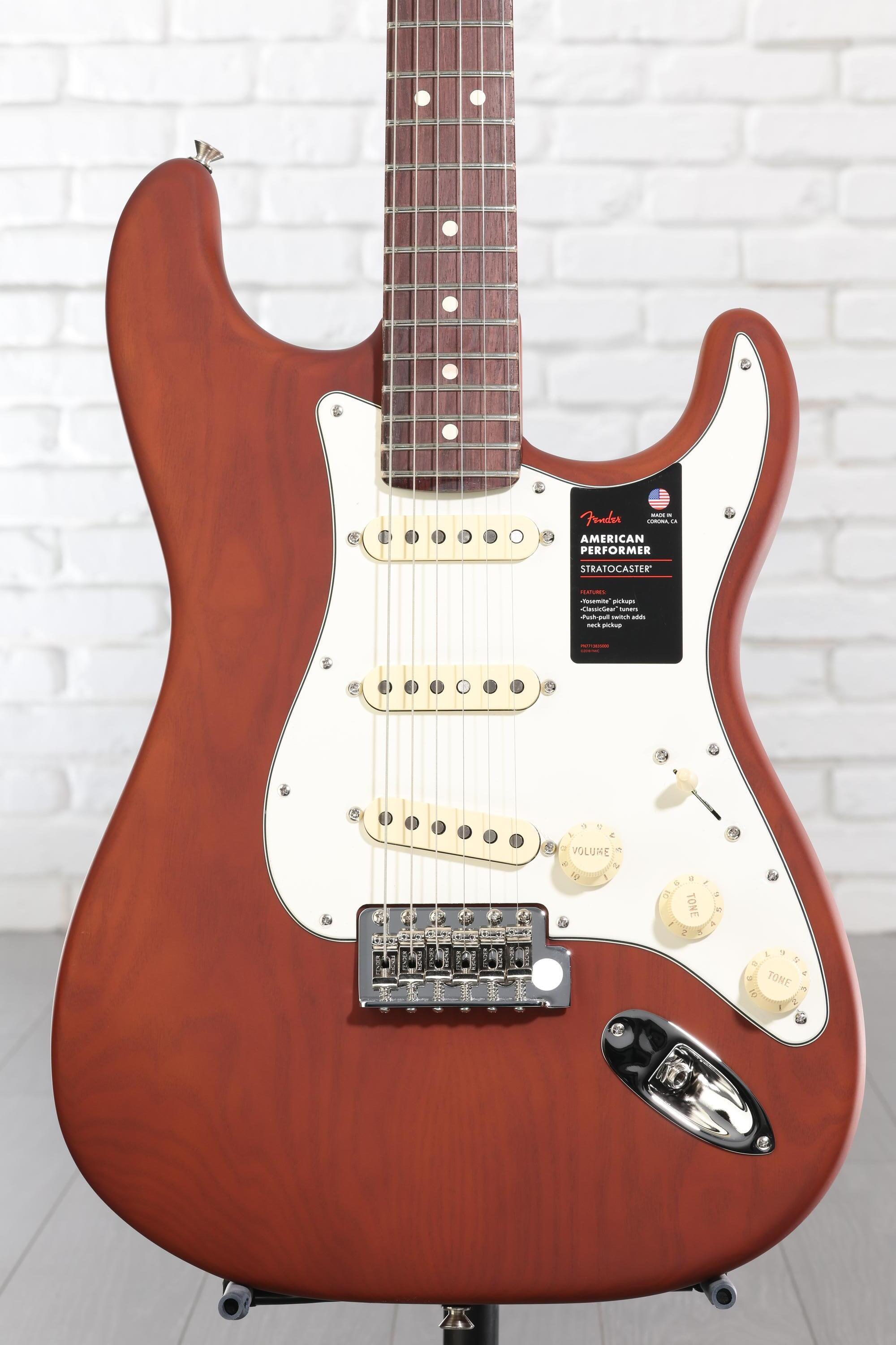 Fender Limited-edition American Performer Timber Stratocaster
