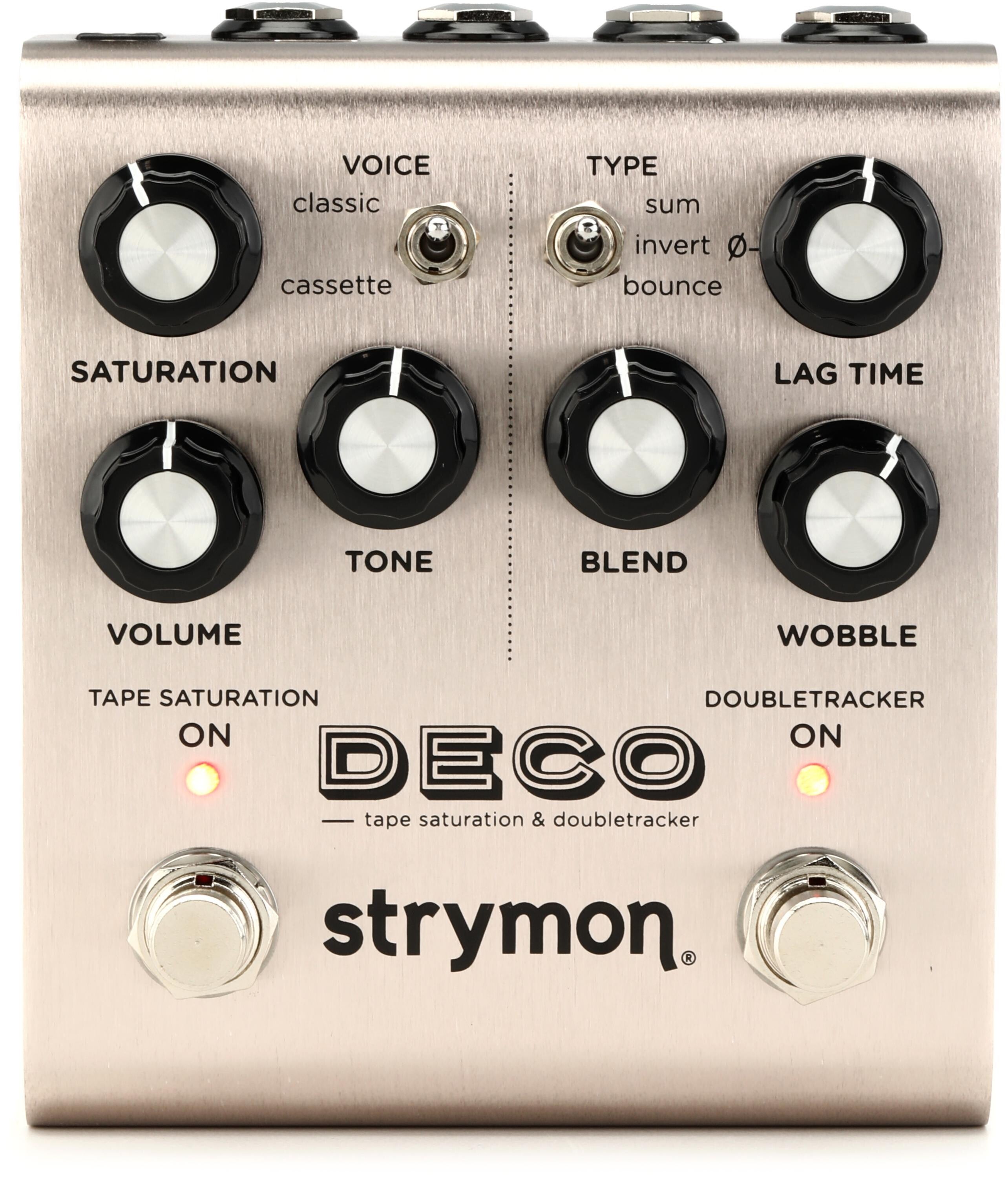 Strymon Deco Tape Saturation and Doubletracker Delay Pedal V2 