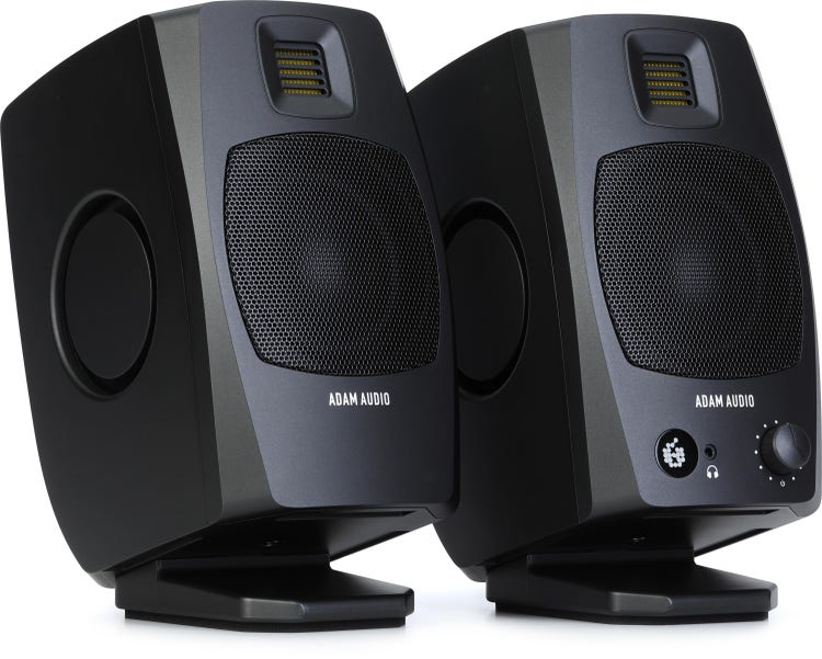ADAM Audio D3V Powered Studio Monitor Pair Black