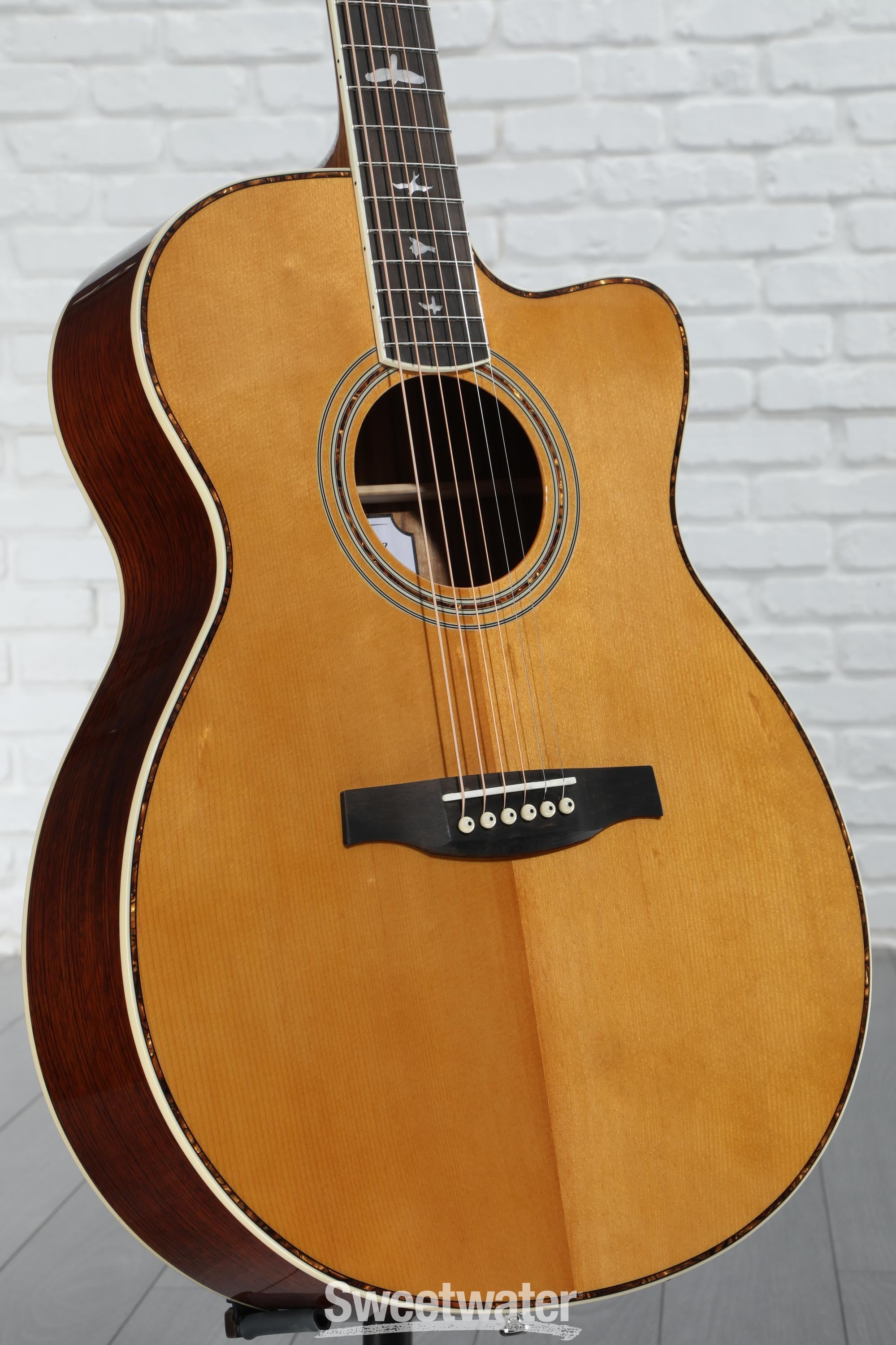 PRS SE A40E Angeles Acoustic Electric Guitar Natural