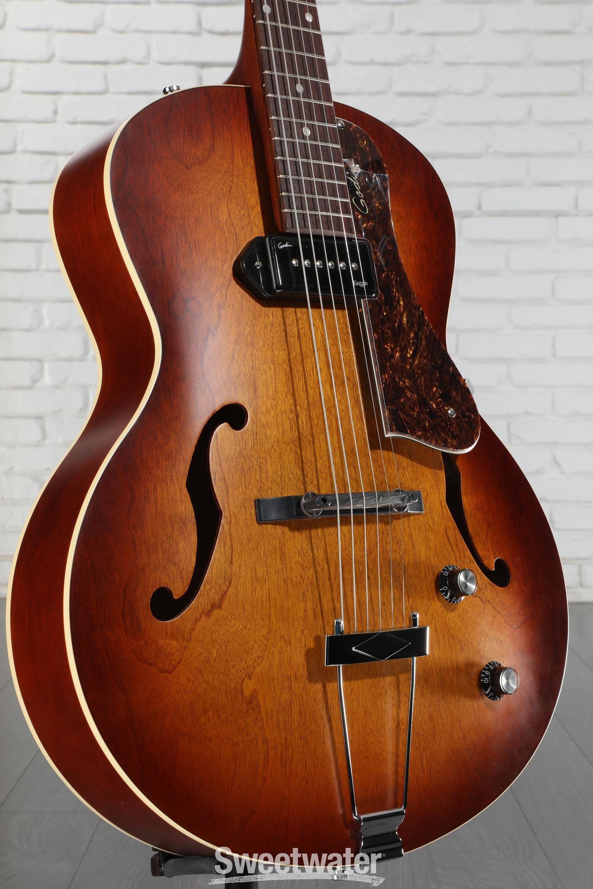 ギター Godin 5th Avenue 5th Avenue CW Kingpin II HB Cognac Burst | Godin Guitars