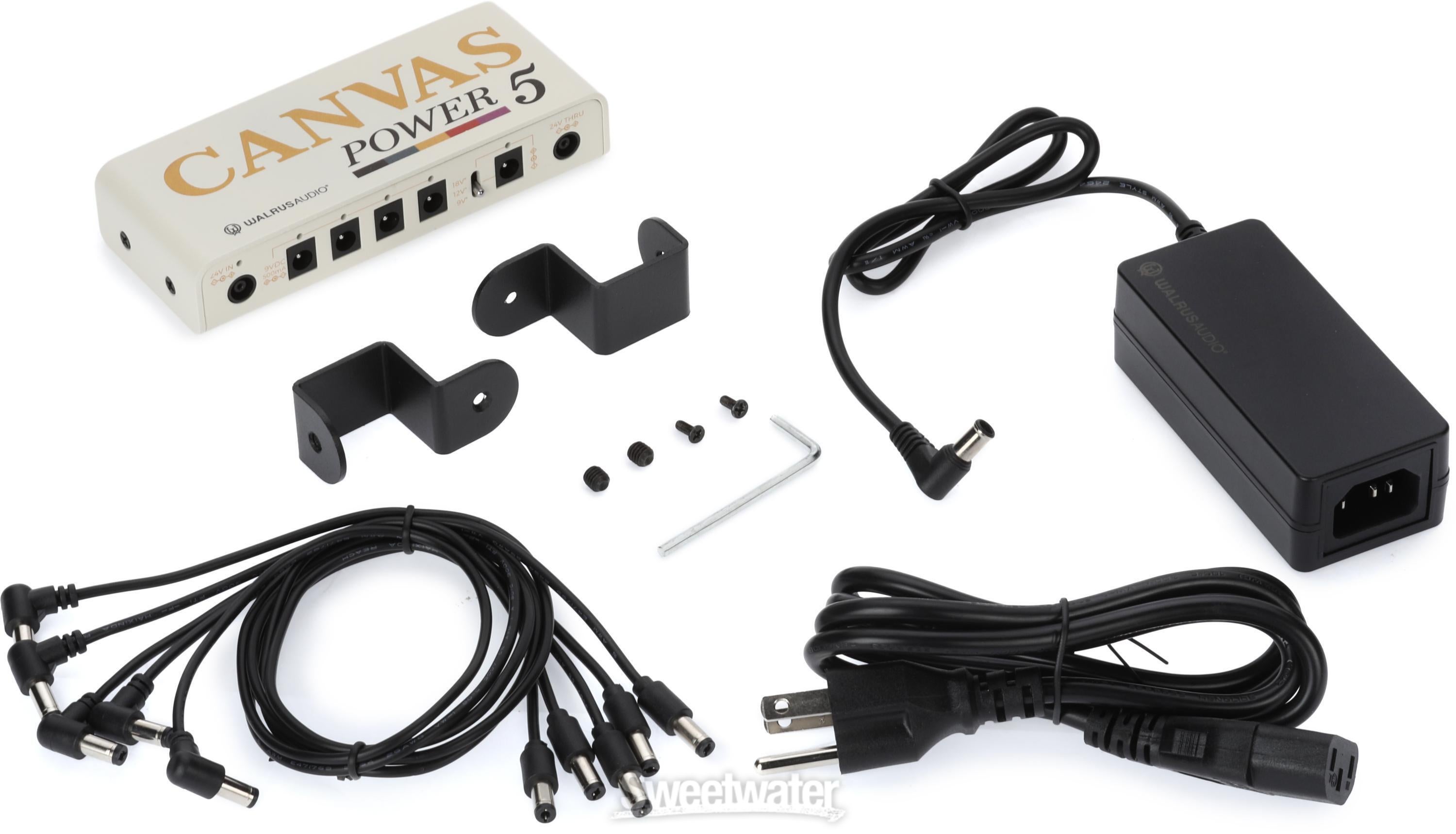 Walrus Audio Canvas Power 5 Pedal Power Supply - Harvest Series