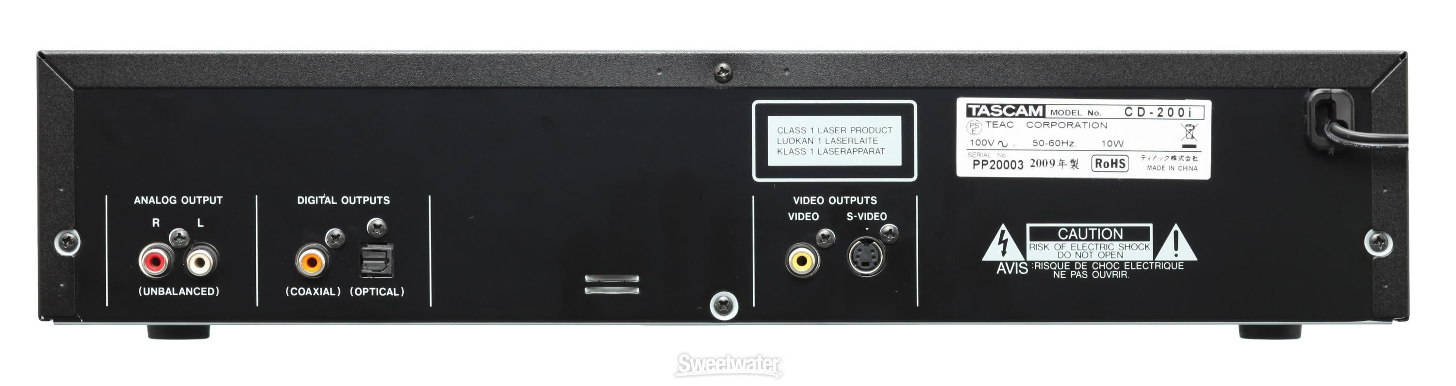 TASCAM CD-200i | Sweetwater