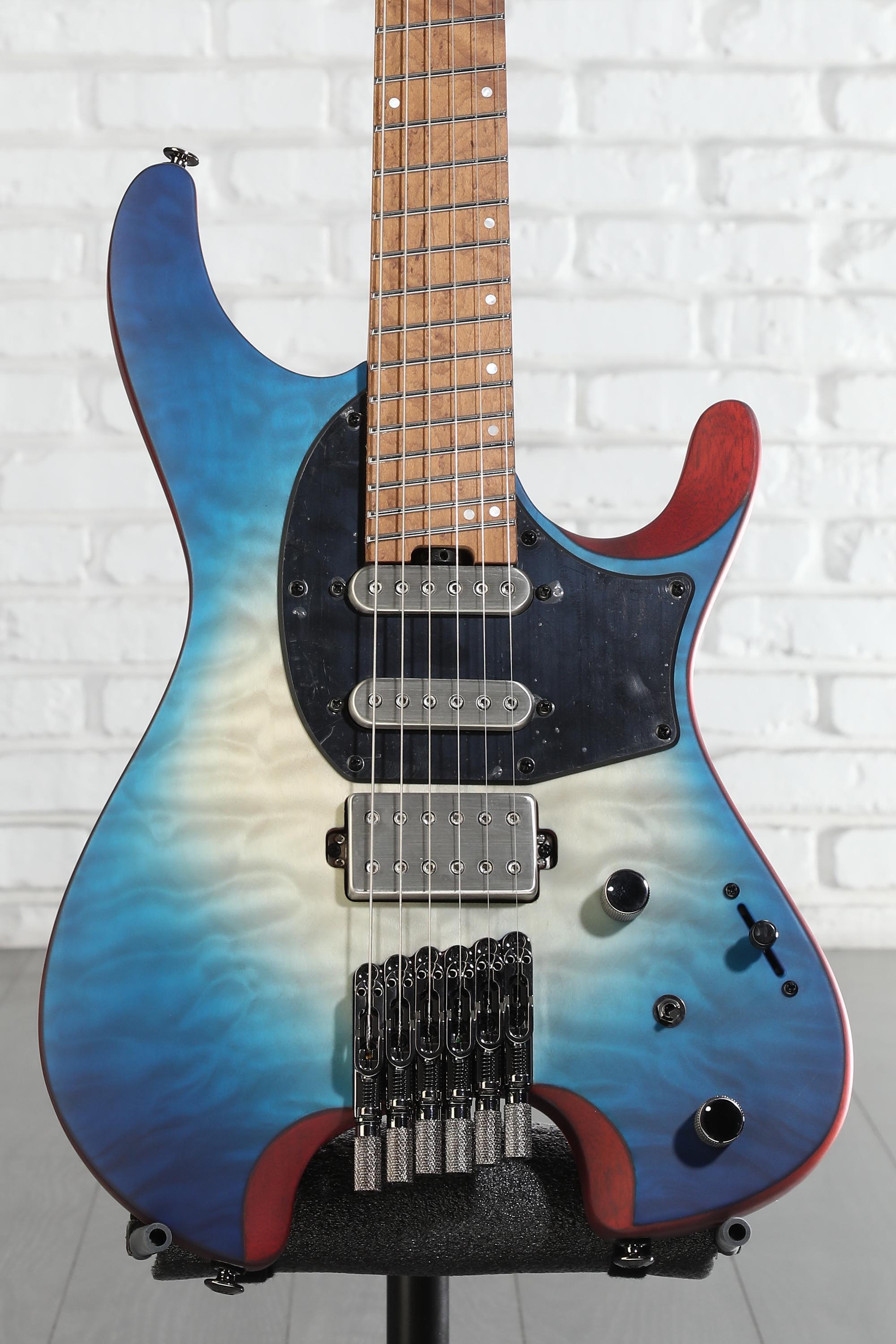 Ibanez QX54QM - Blue Sphere Burst Flat Reviews | Sweetwater