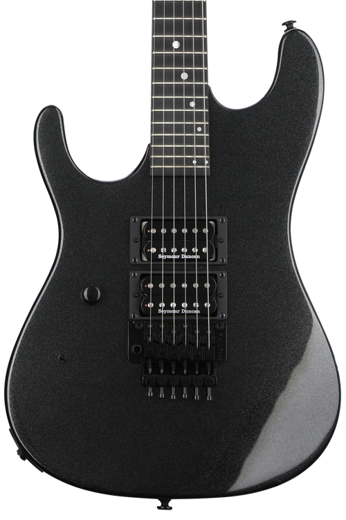 Kramer Nightswan Left-handed Electric Guitar - Jet Black Metallic