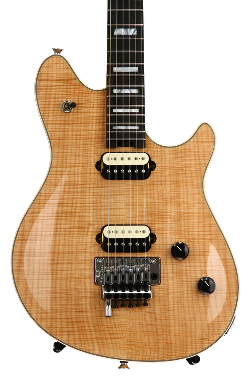 EVH Wolfgang USA 5A Flame Maple Top - Natural | Sweetwater