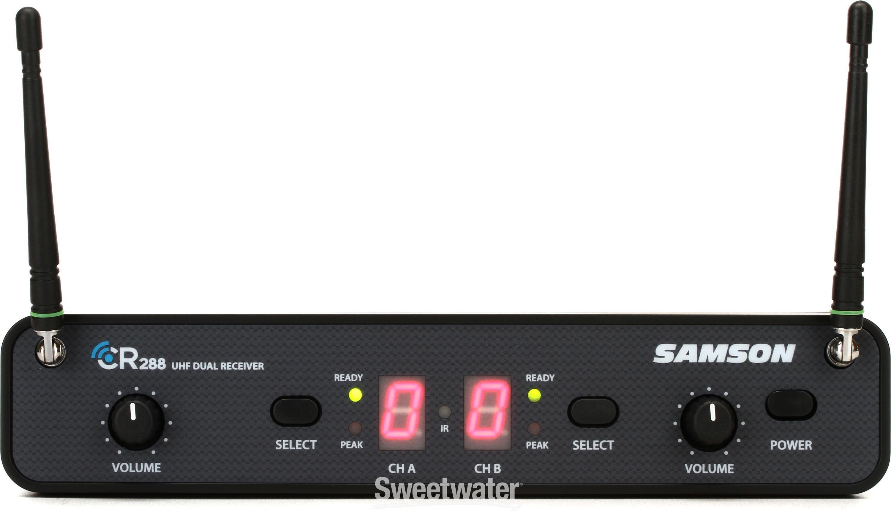 Samson Concert 288 All-In-One Dual-Channel Wireless System - I Band