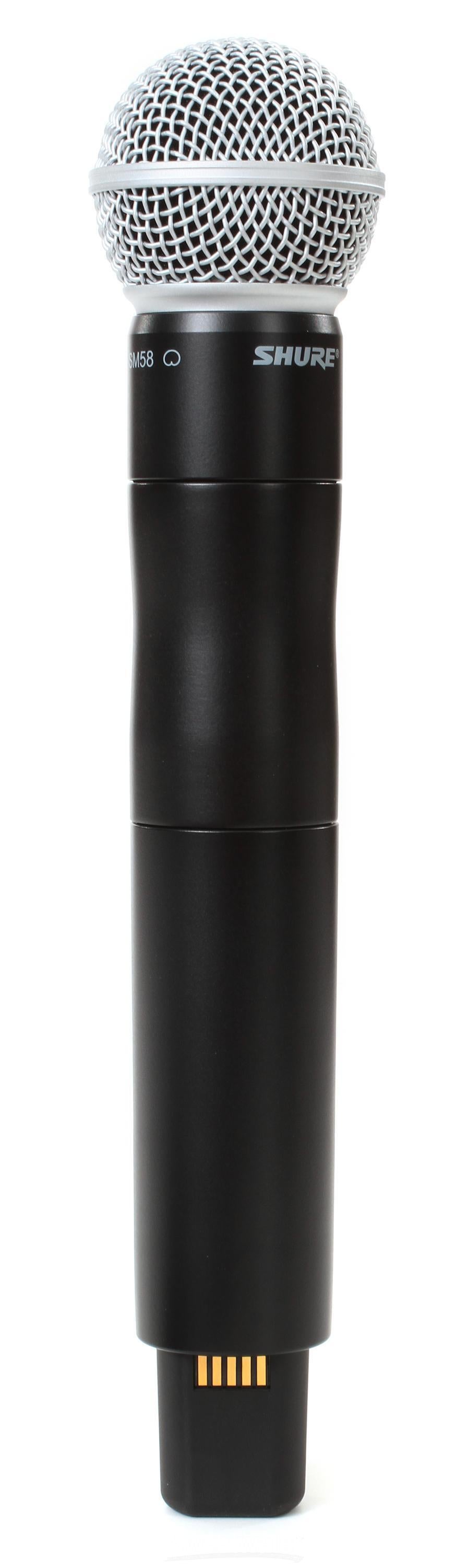 Shure QLXD2/SM58 Wireless Handheld Microphone Transmitter