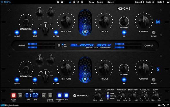 DTM・DAW BLACK BOX ANALOG DESIGN HG-2 Black Box Analog Design HG-2 Saturation Processor - Vintage King