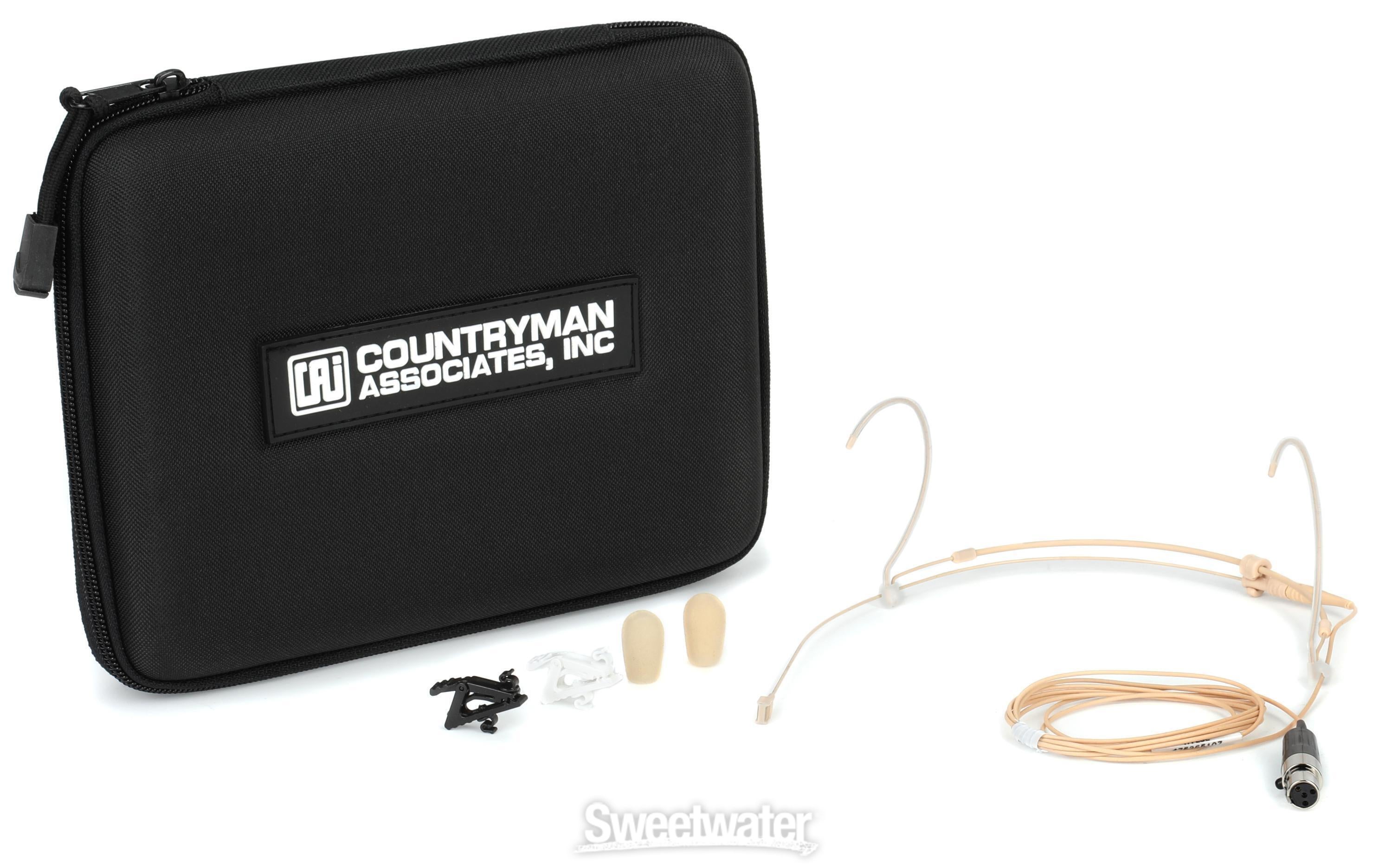 Countryman H7 Headset Microphone with TA4F Connector for Shure