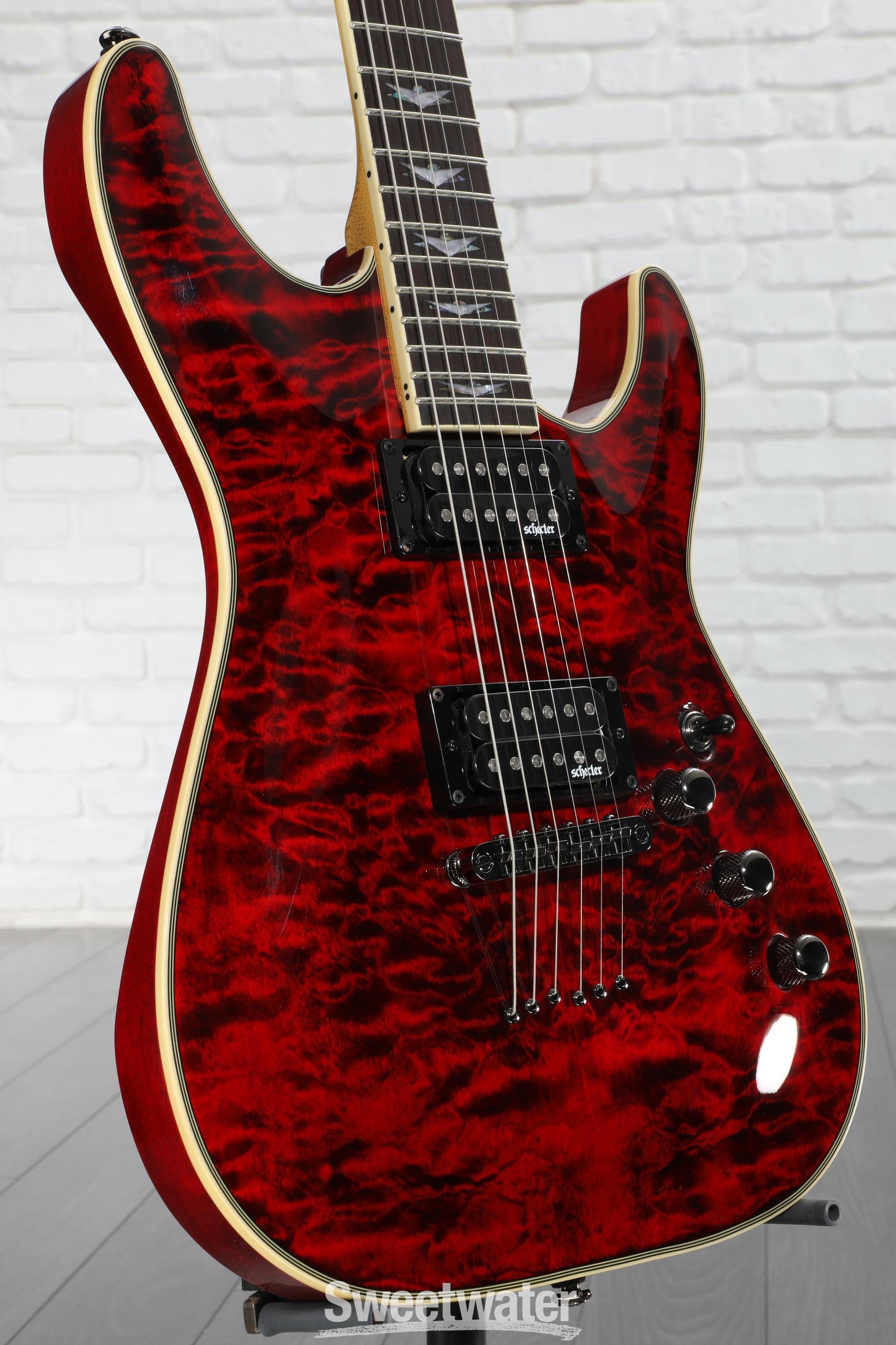 Schecter Omen Extreme-6 Electric Guitar - Black Cherry | Sweetwater
