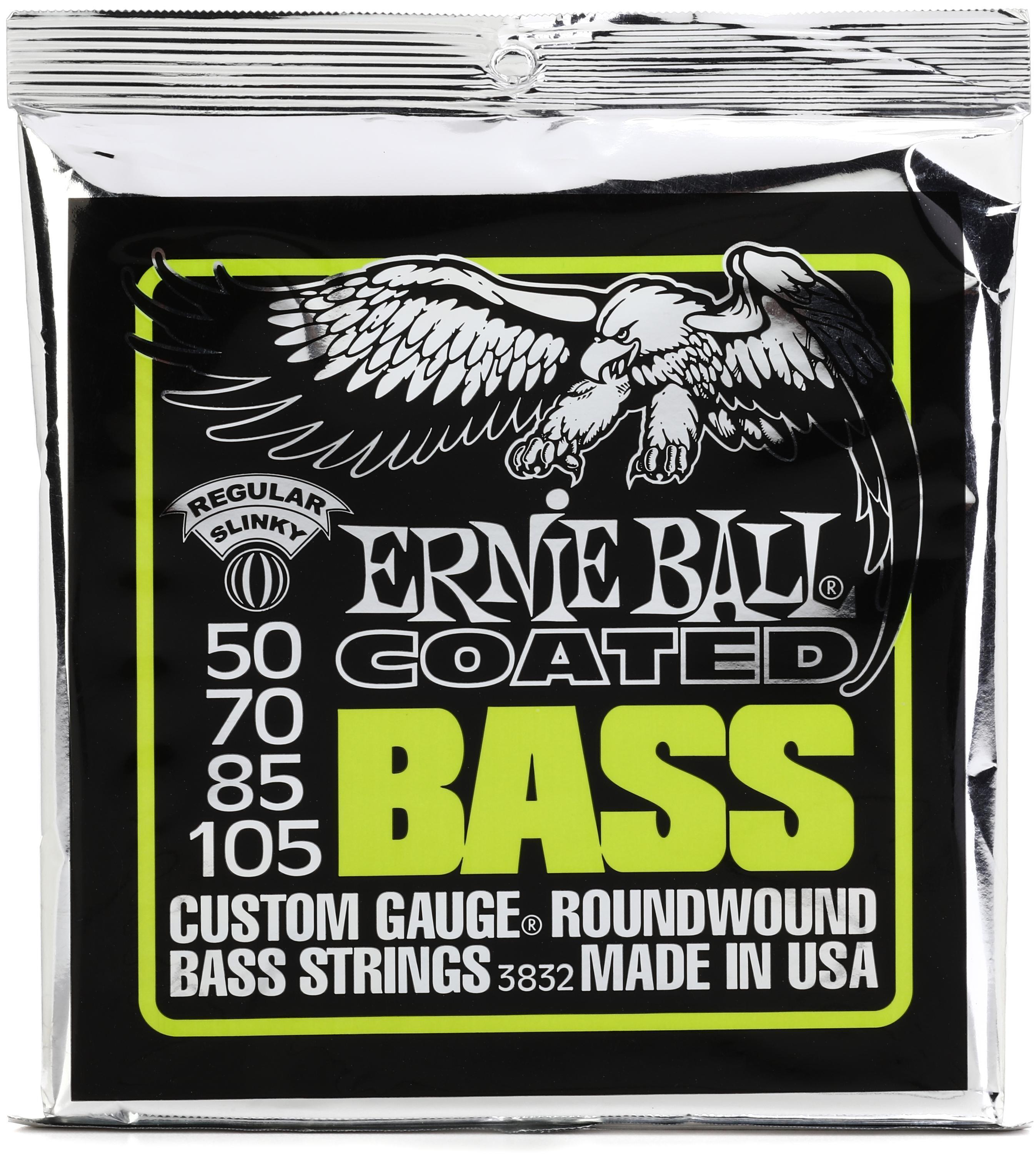 Regular slinky deals bass strings