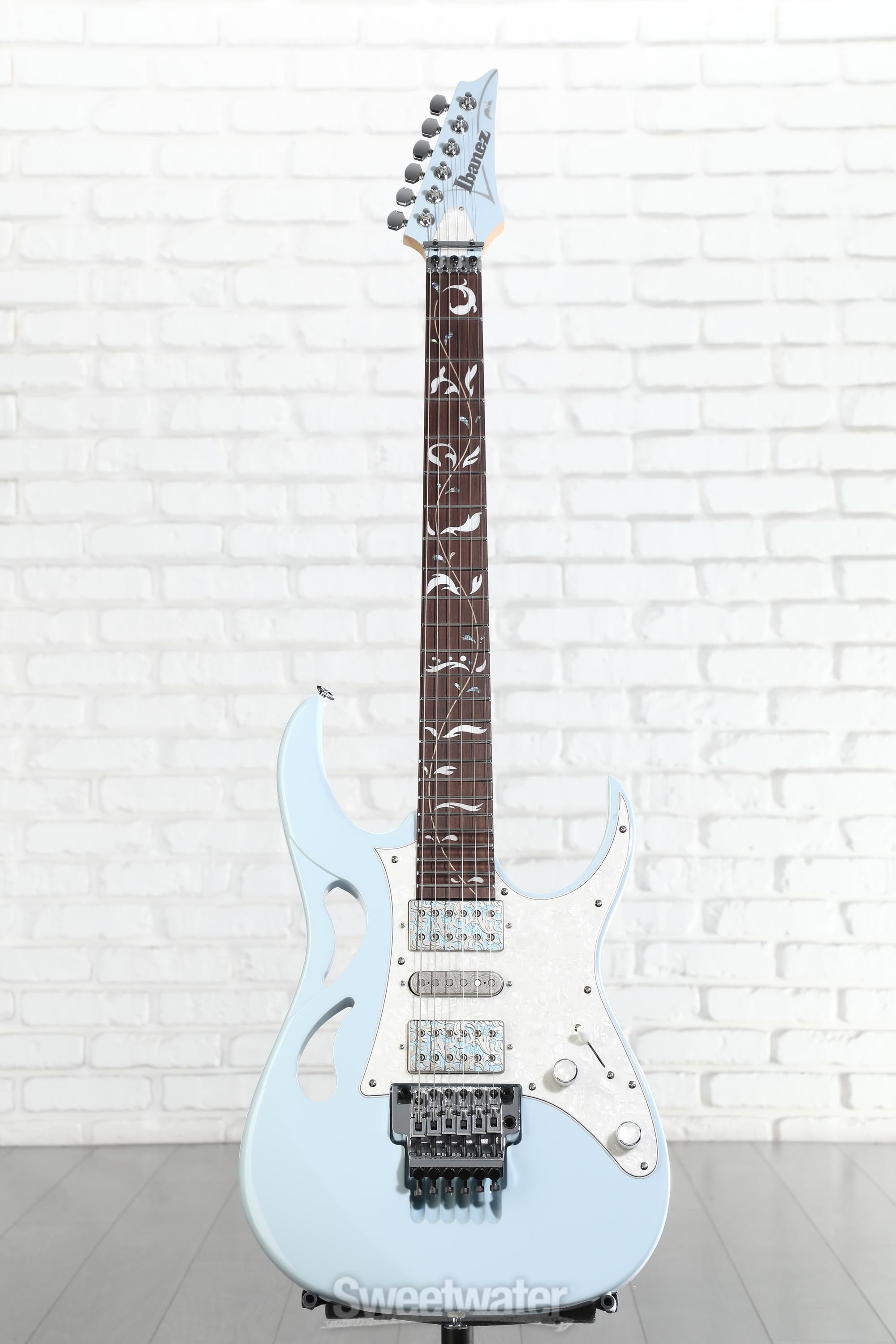 Ibanez Steve Vai Signature PIA3761C Electric Guitar - Blue Powder