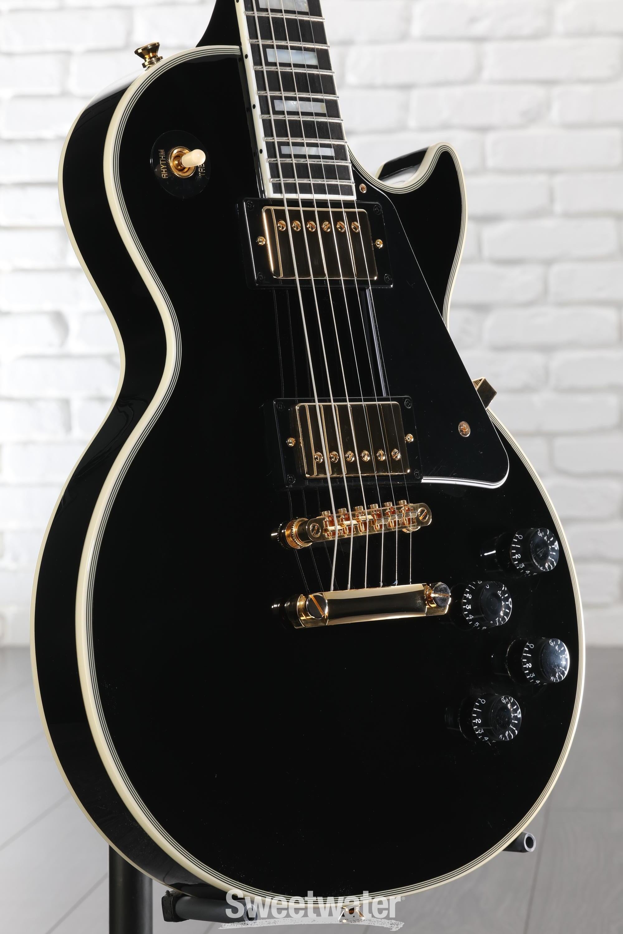 Epiphone Inspired by Gibson Custom Les Paul Custom Electric Guitar