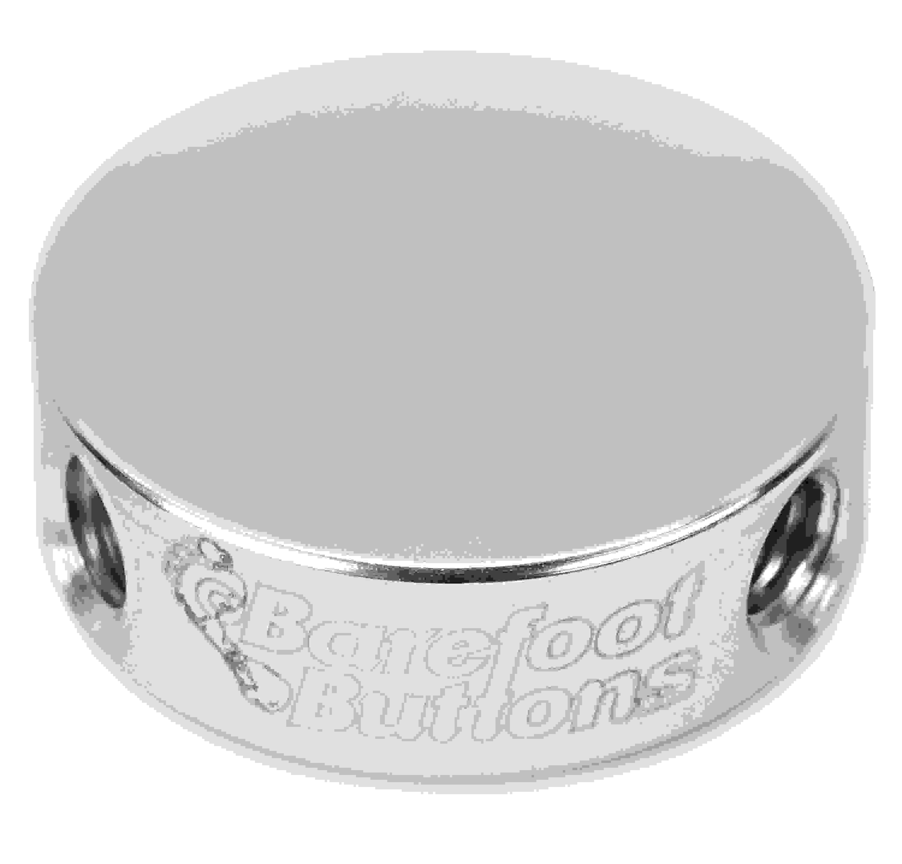 Barefoot Buttons V1 Mini Footswitch Cap - Silver