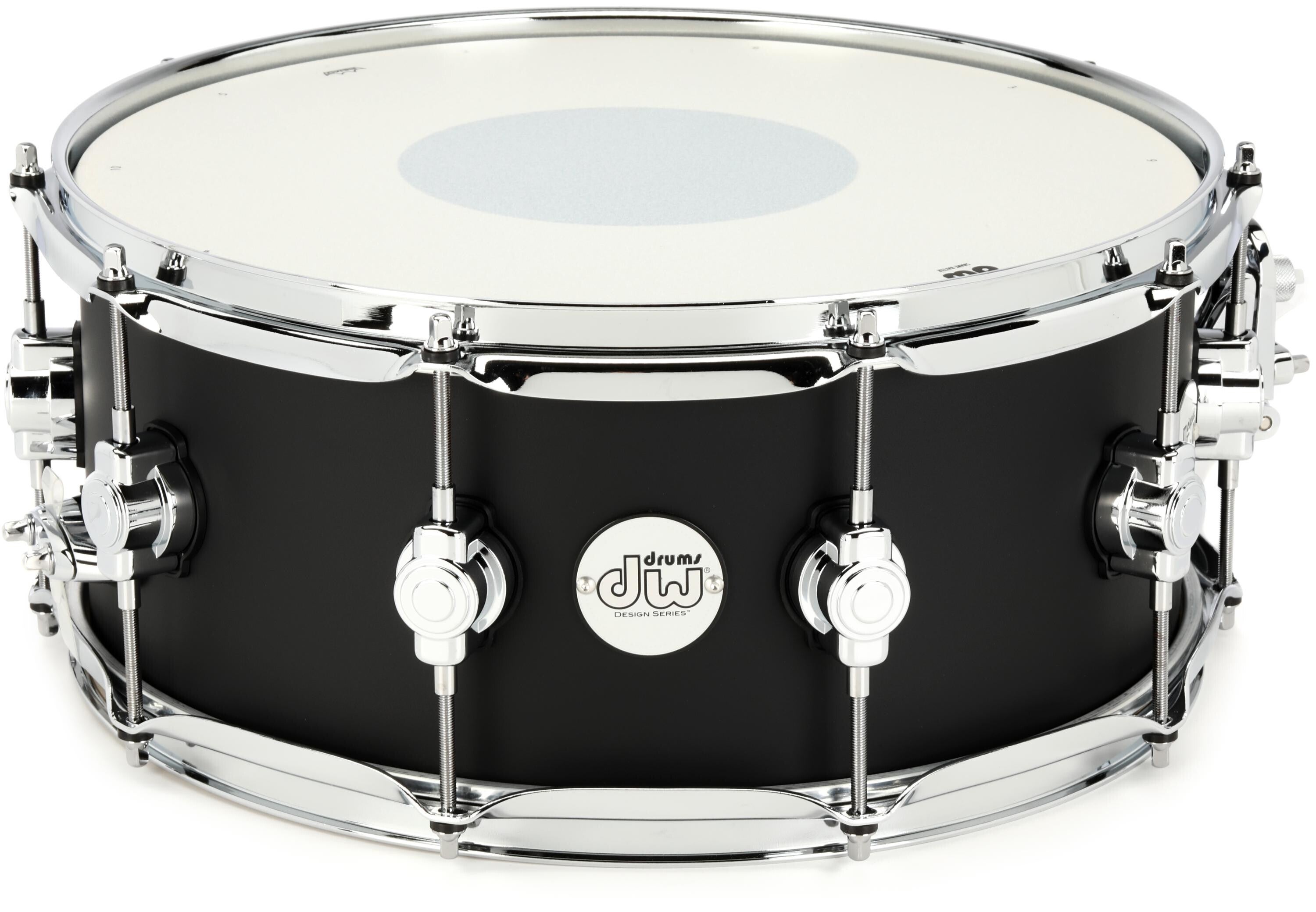 Design Series Snare Drum - 6 x 14-inch - Black Satin - Sweetwater