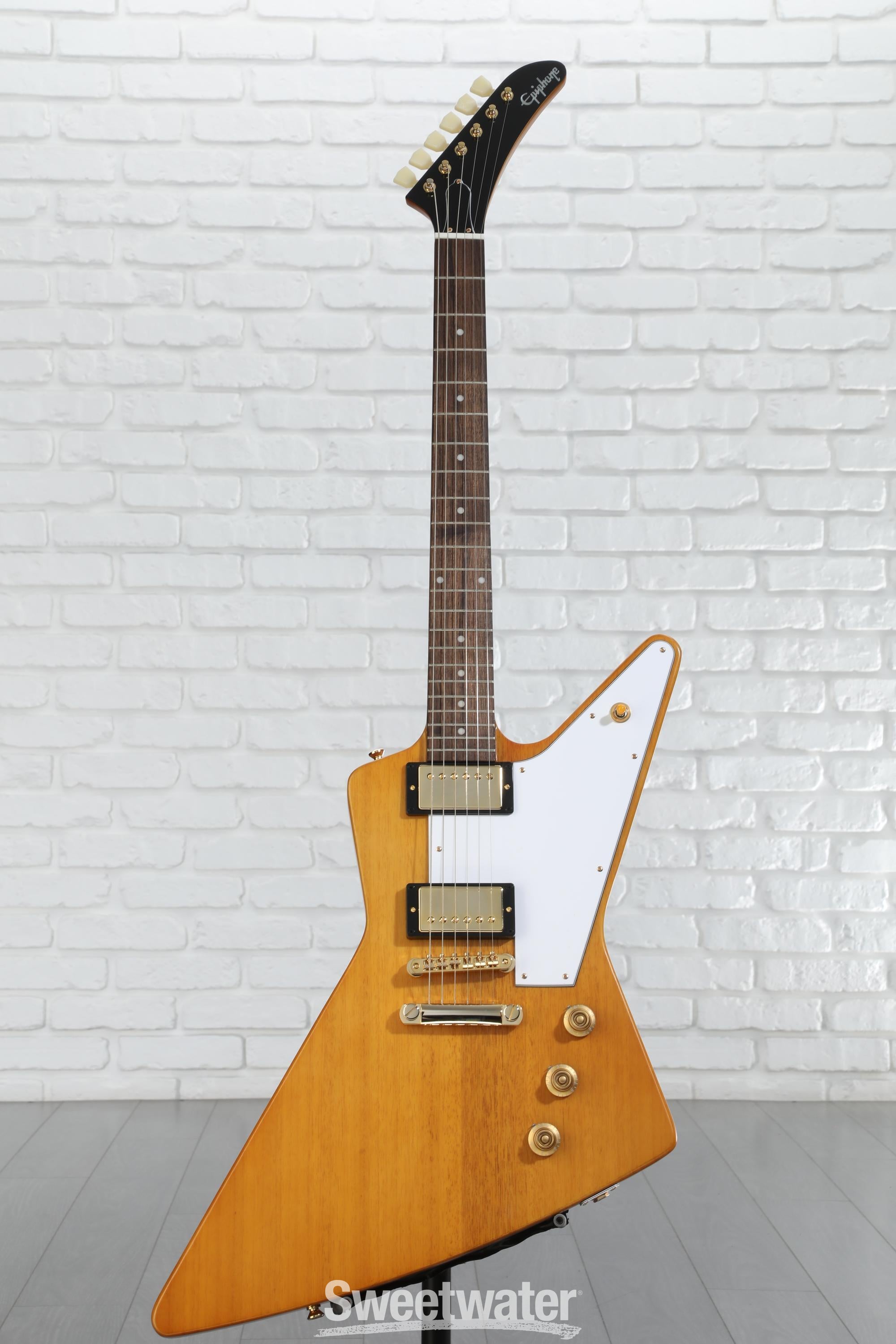 Epiphone 1958 Korina Explorer Electric Guitar - Natural
