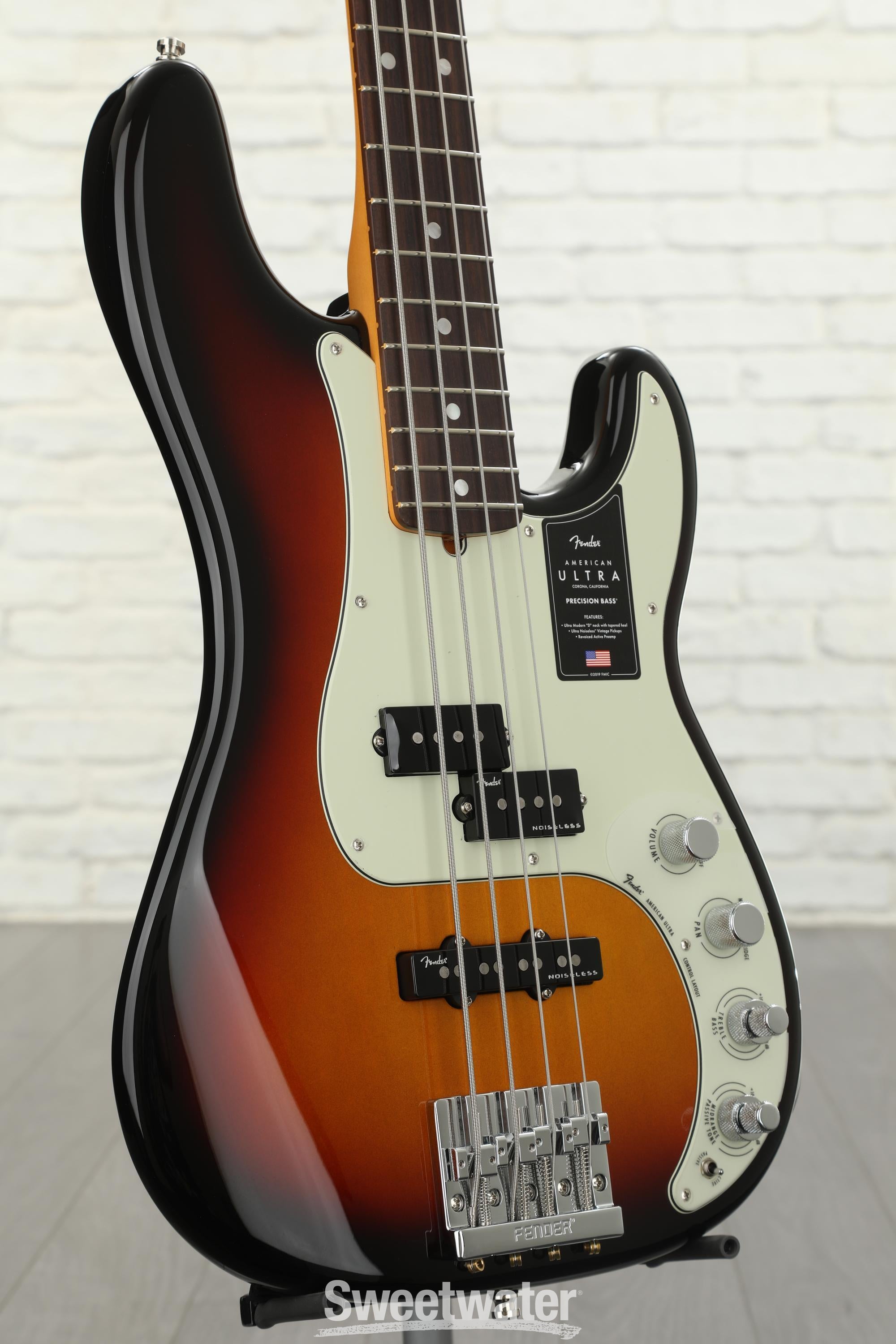 Fender American Ultra Precision Bass - Ultraburst with Rosewood Fingerboard
