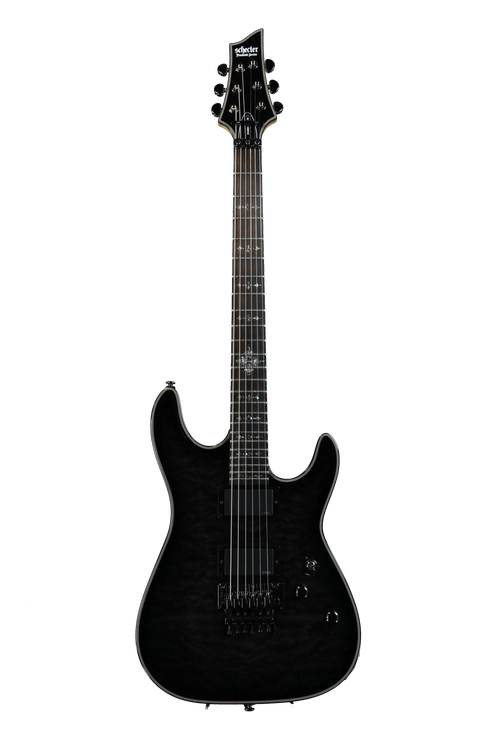 Schecter Damien Elite-6 FR - Dark Metallic Blue | Sweetwater