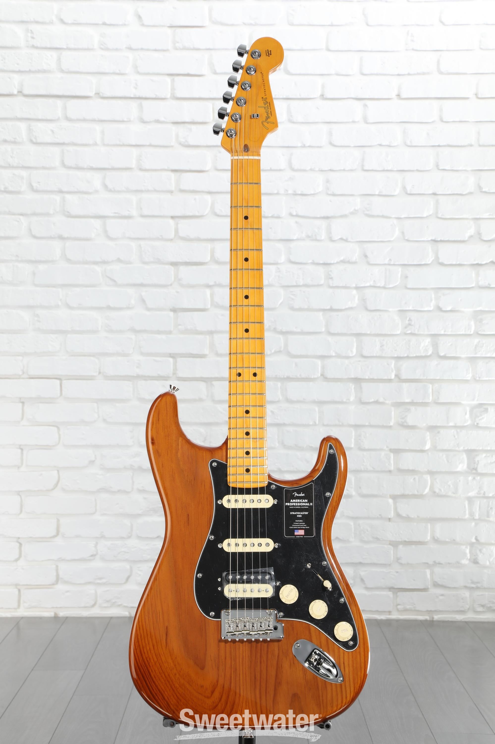 Fender American Professional II Stratocaster HSS - Roasted Pine