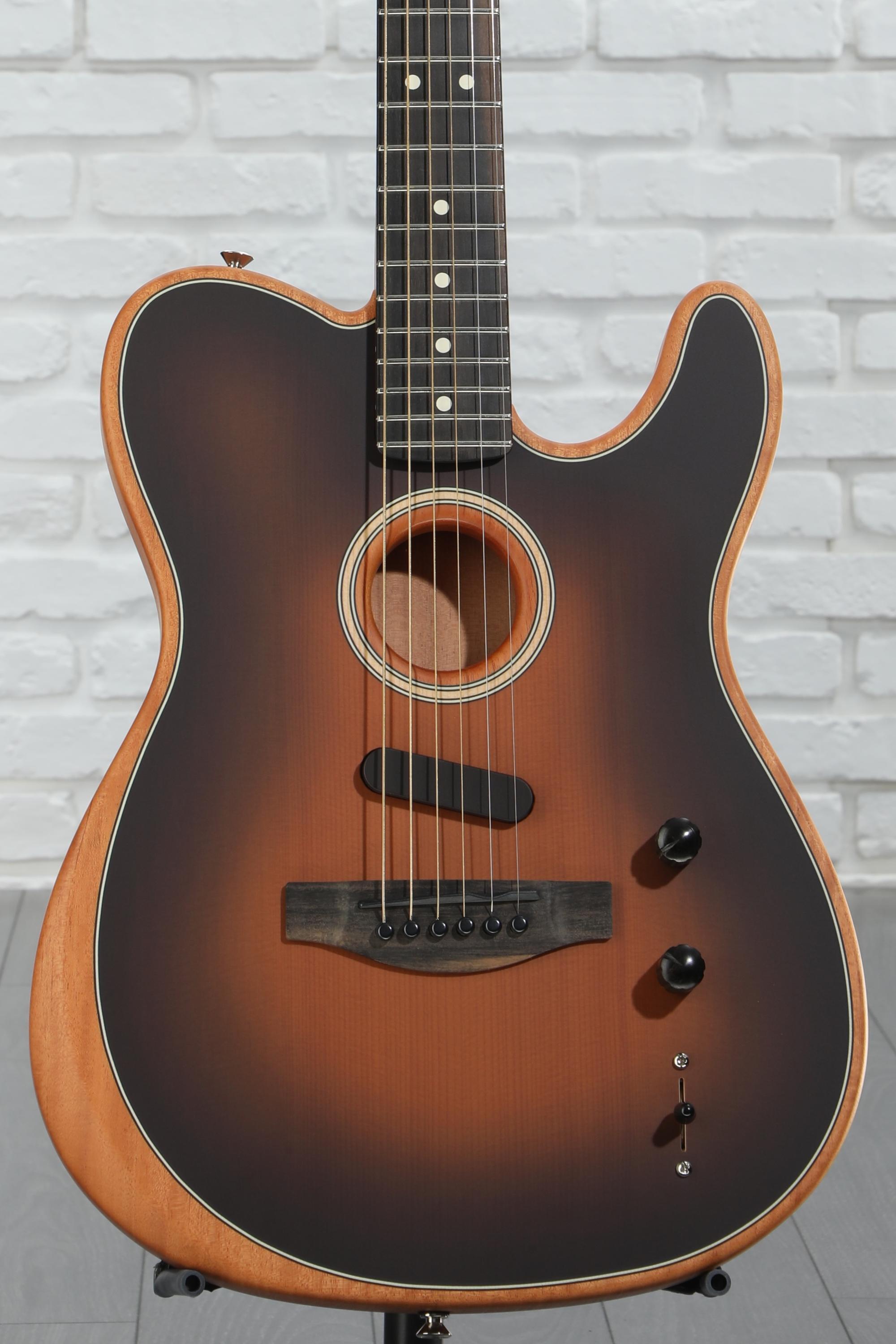 Fender American Acoustasonic Telecaster - Sunburst | Sweetwater