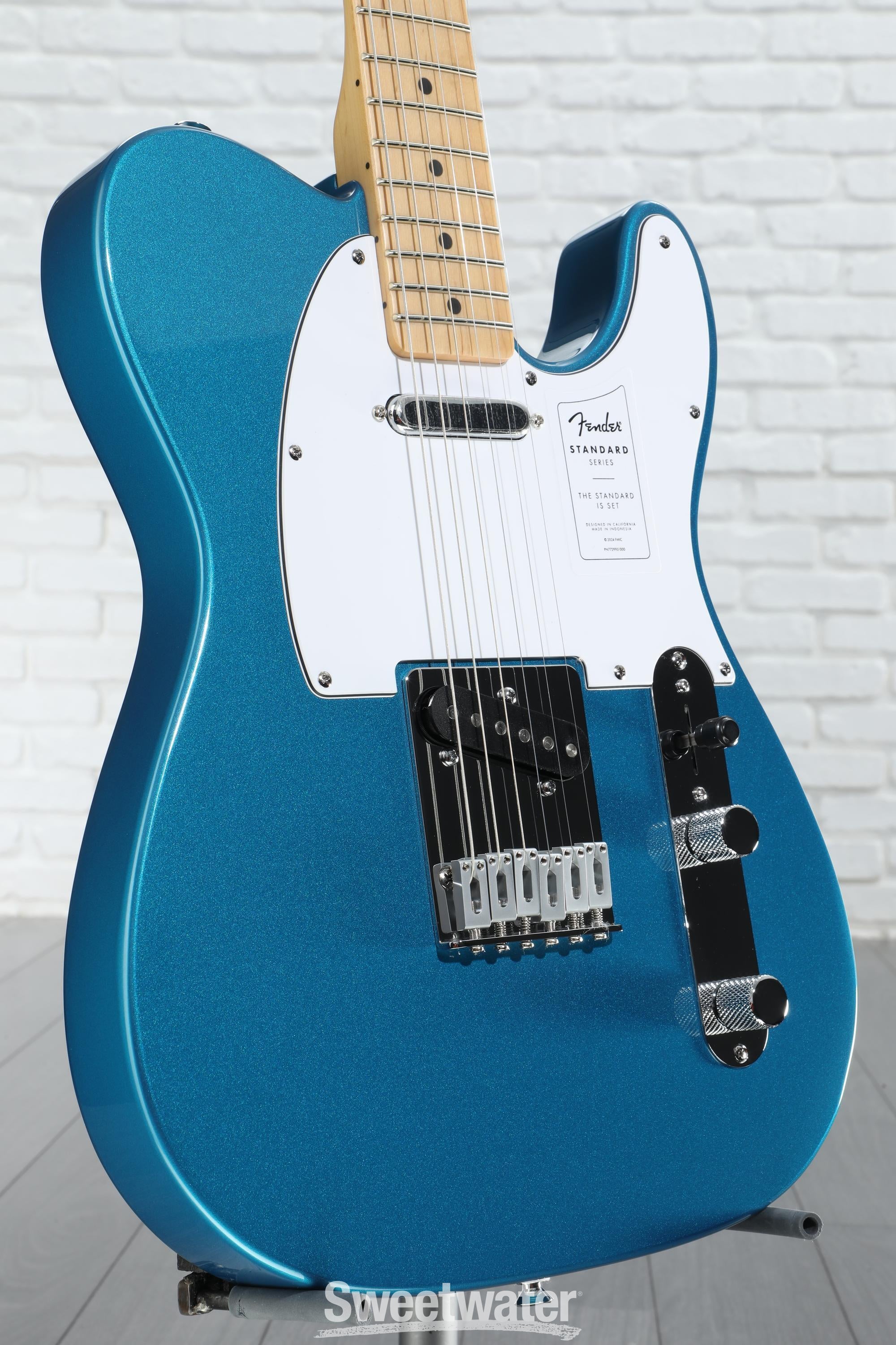 Fender Standard Telecaster Electric Guitar - Aqua Marine Metallic